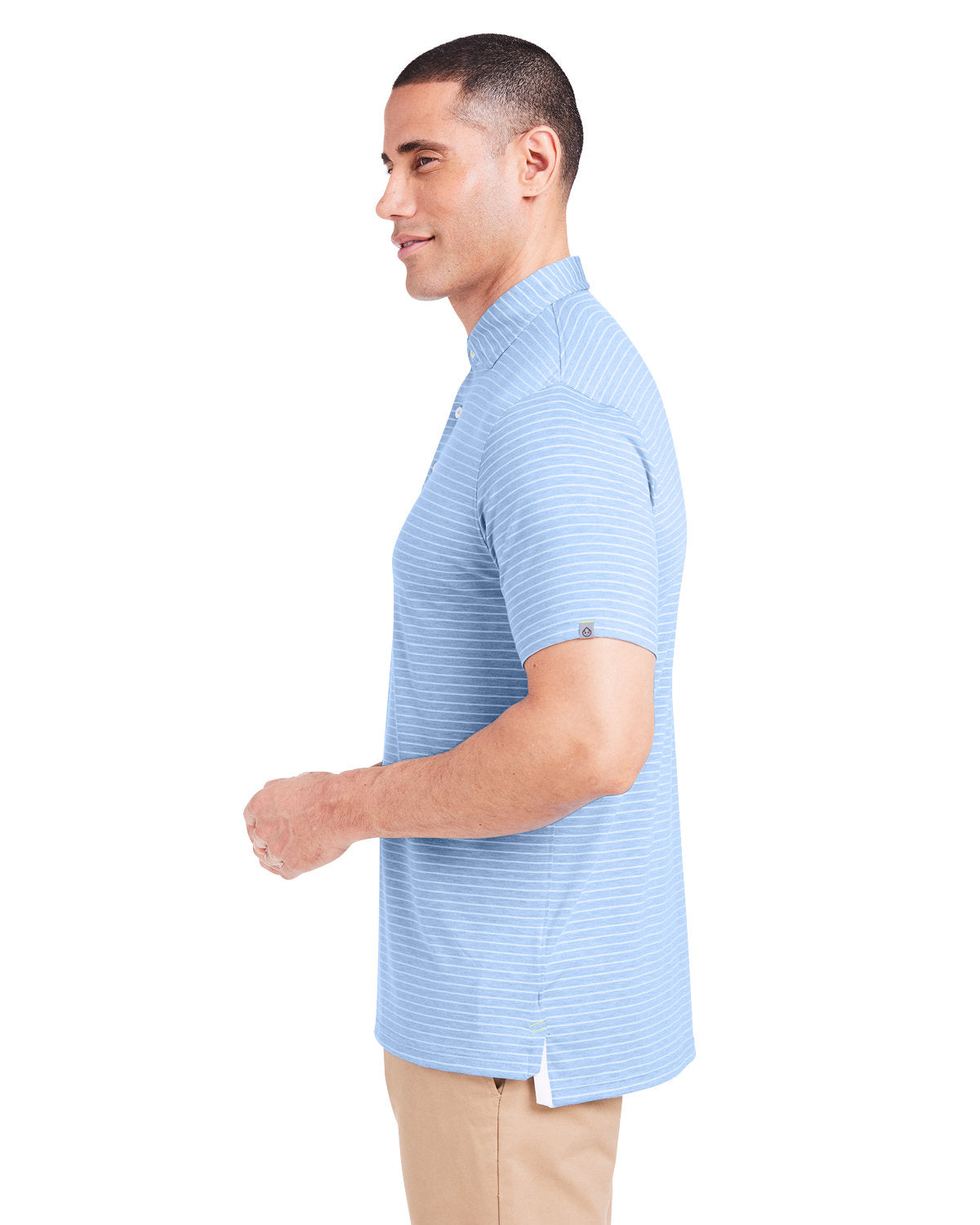 tasc Cloud Lightweight Polo Brookline Stripe