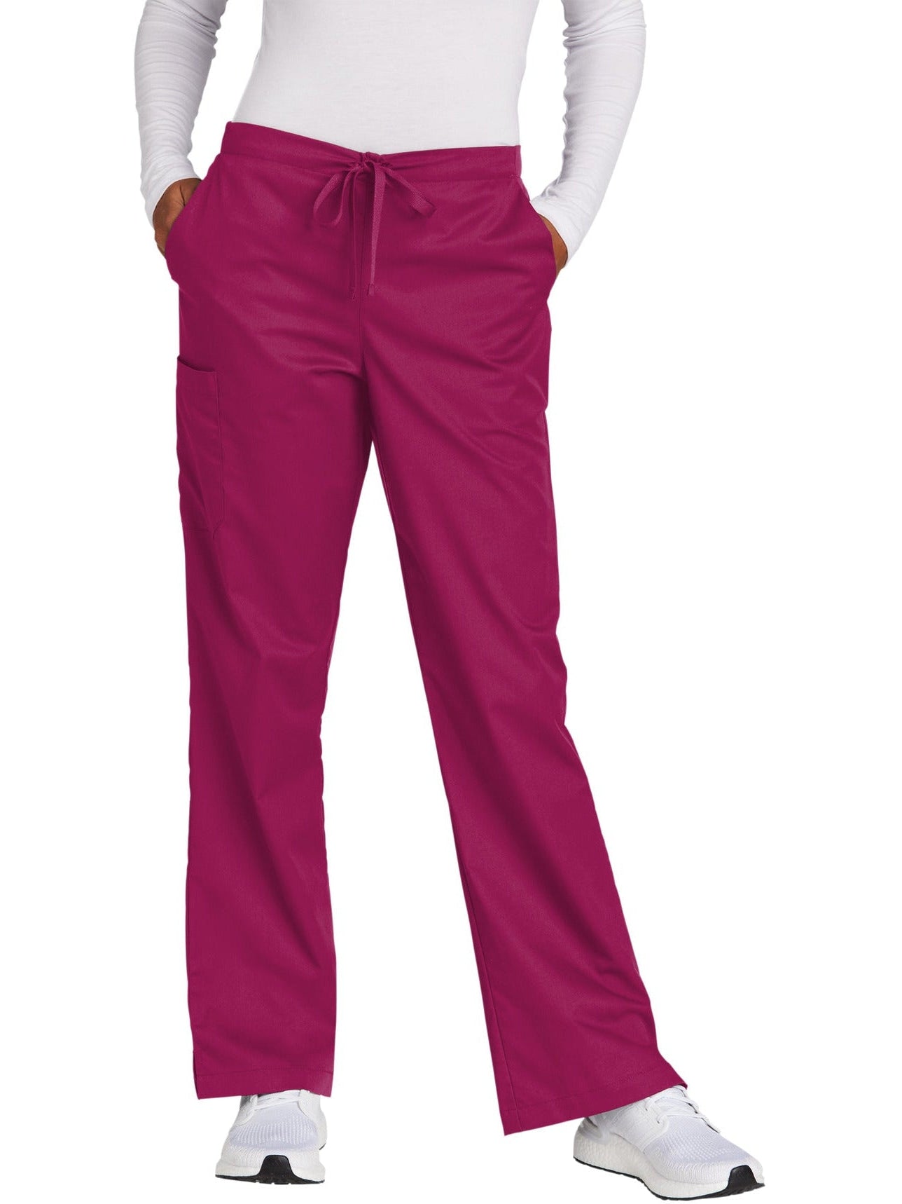 WonderWink Ladies WorkFlex Flare Leg Cargo Pant - SOLD BLANK