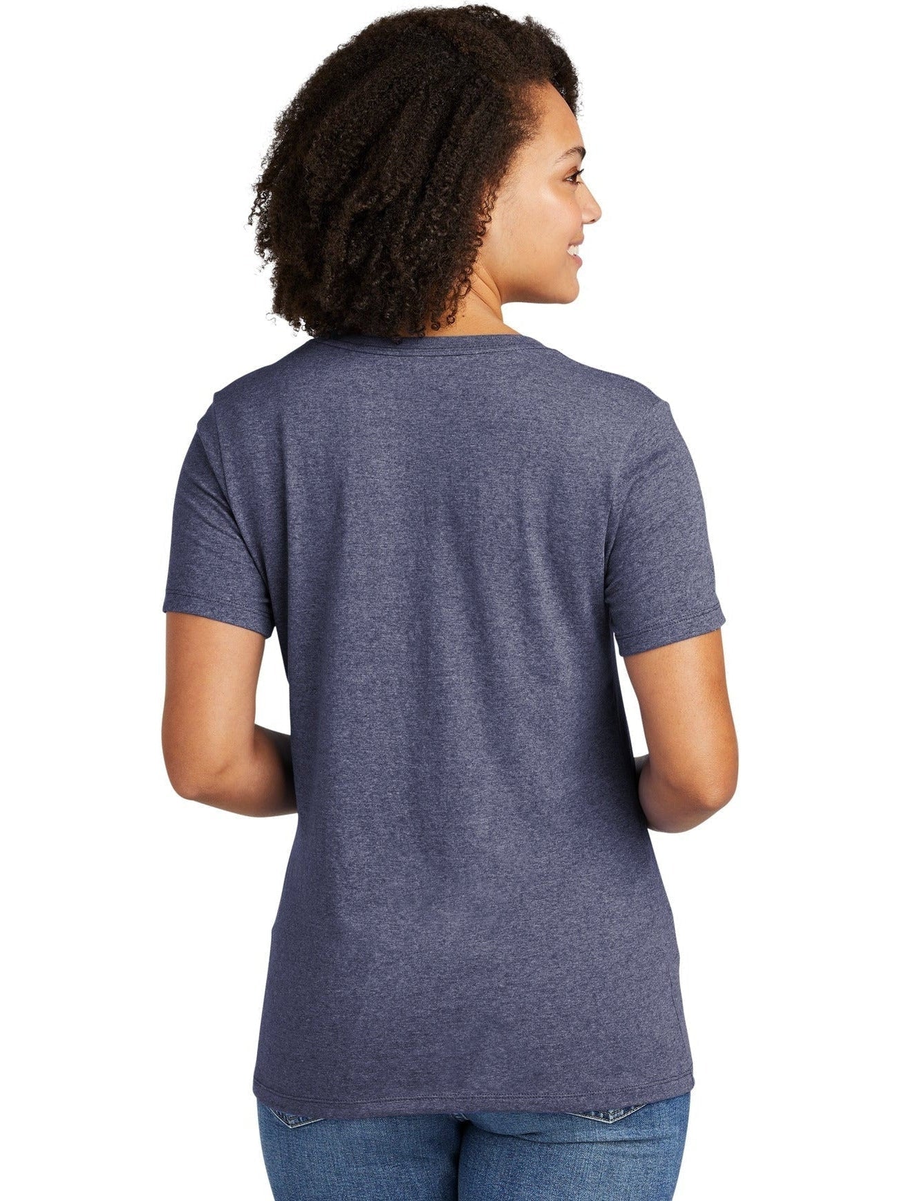 Allmade Ladies Recycled Blend V-Neck Tee