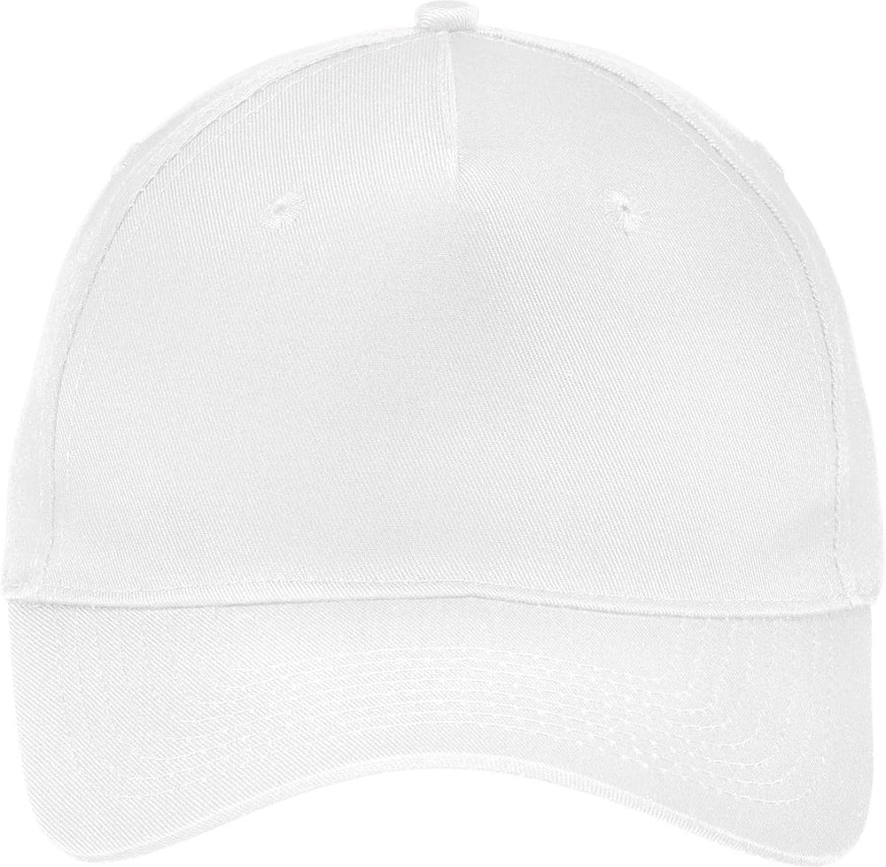 Port & Company Five-Panel Twill Cap