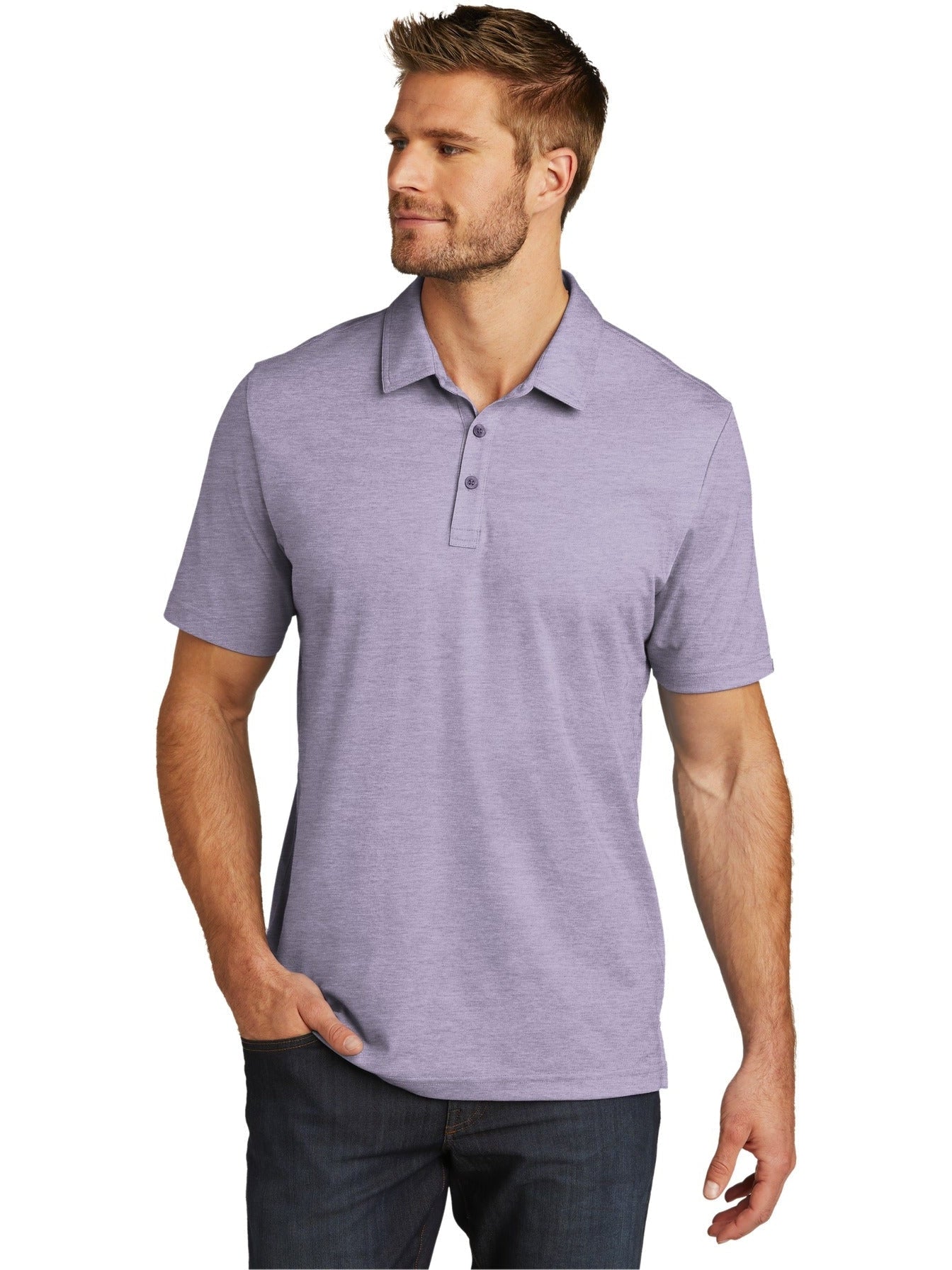 TravisMathew Oceanside Heather Polo