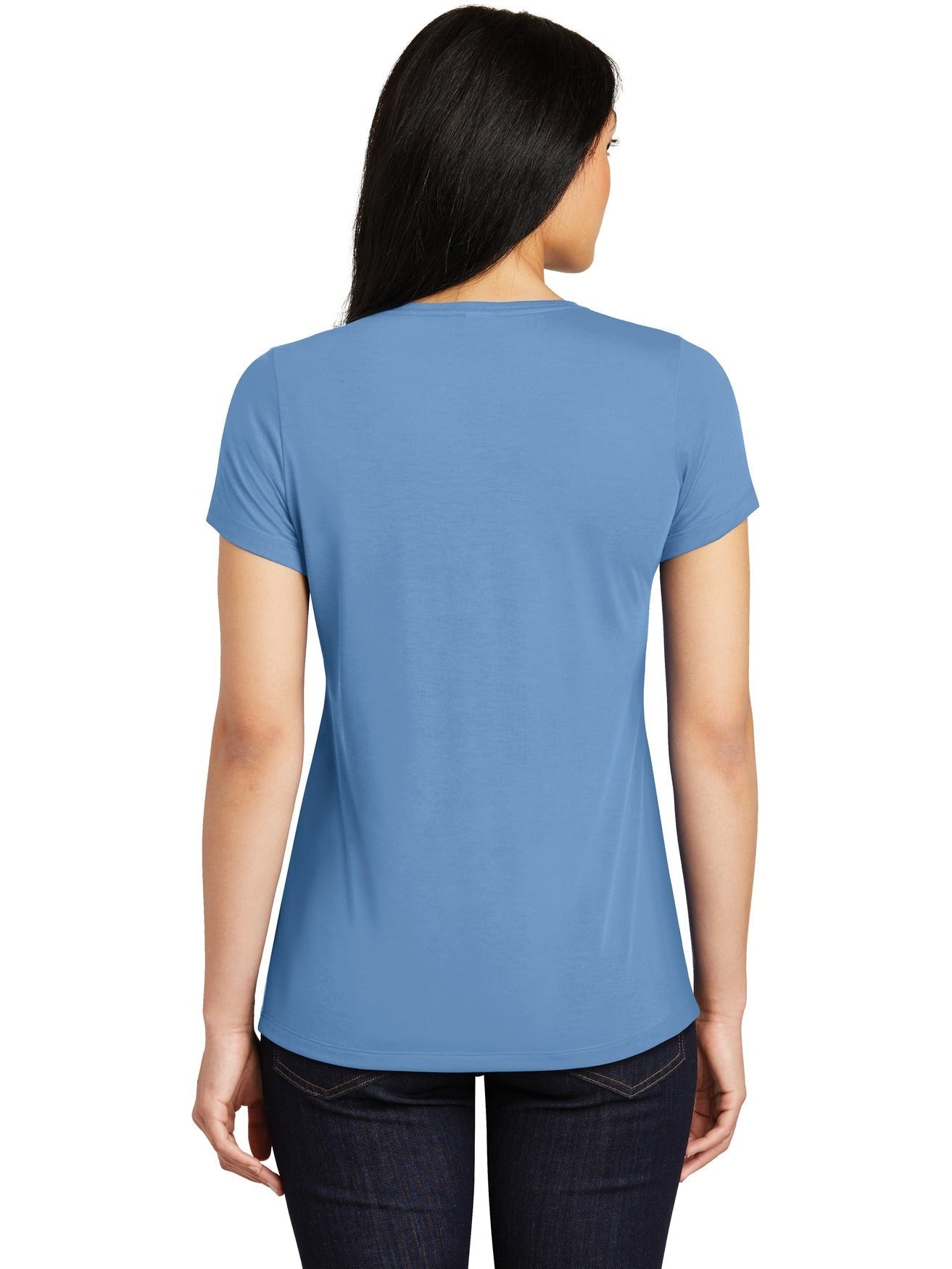 Sport-Tek Ladies Posicharge Competitor Cotton Touch Scoop Neck Tee