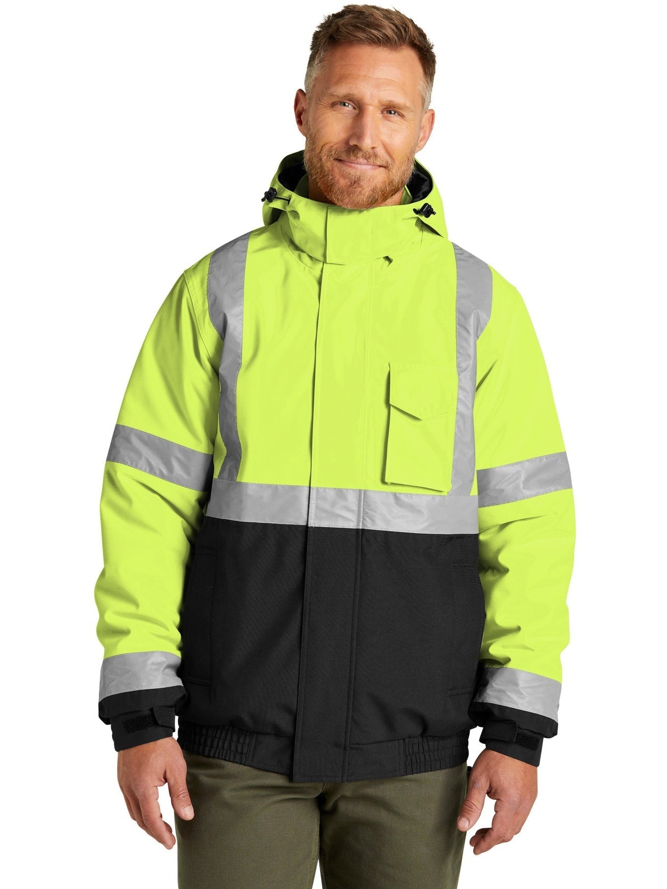 CornerStoneANSI 107 Class 3 Economy Waterproof Insulated Bomber Jacket