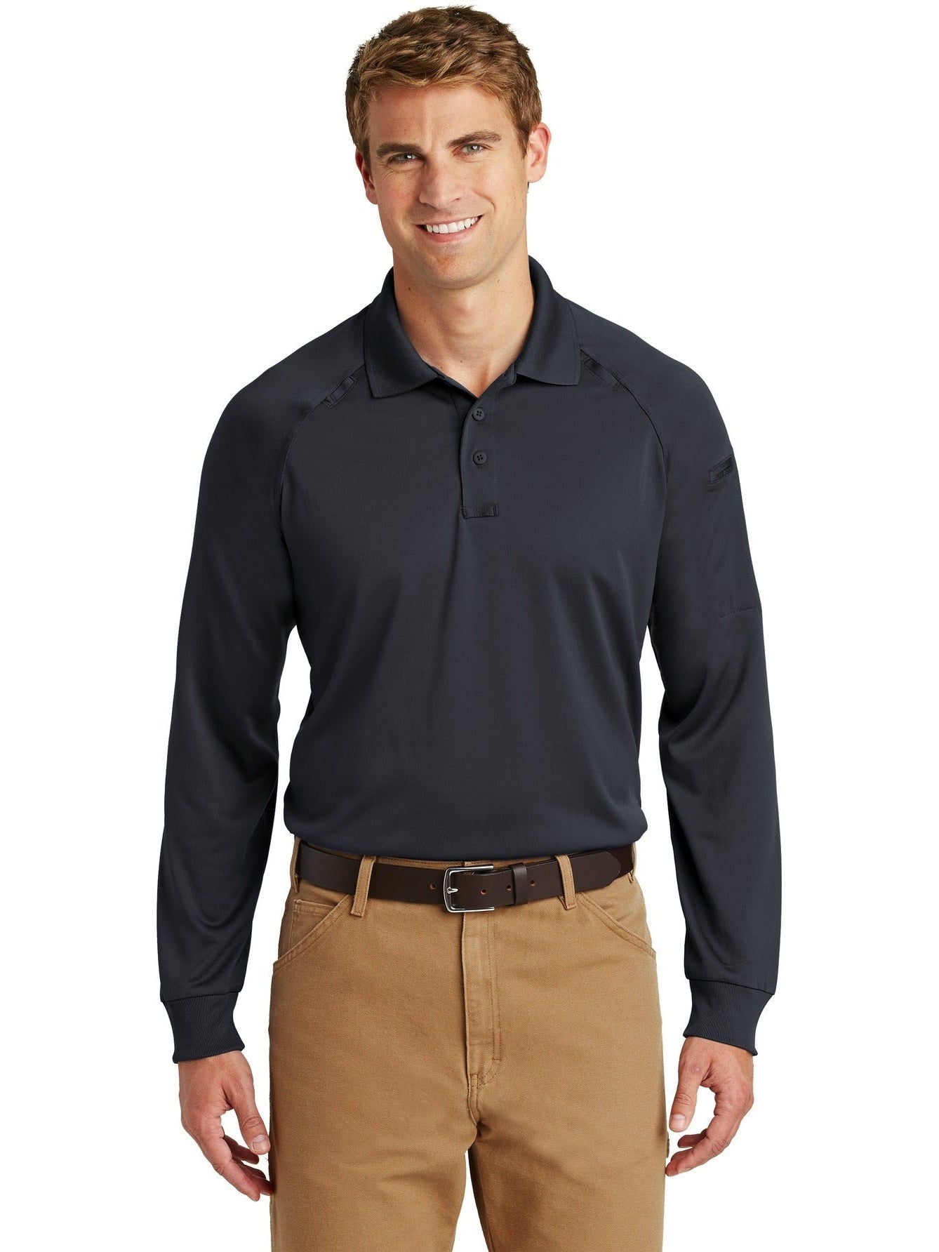 CornerStoneSelect Long Sleeve Snag-Proof Tactical Polo