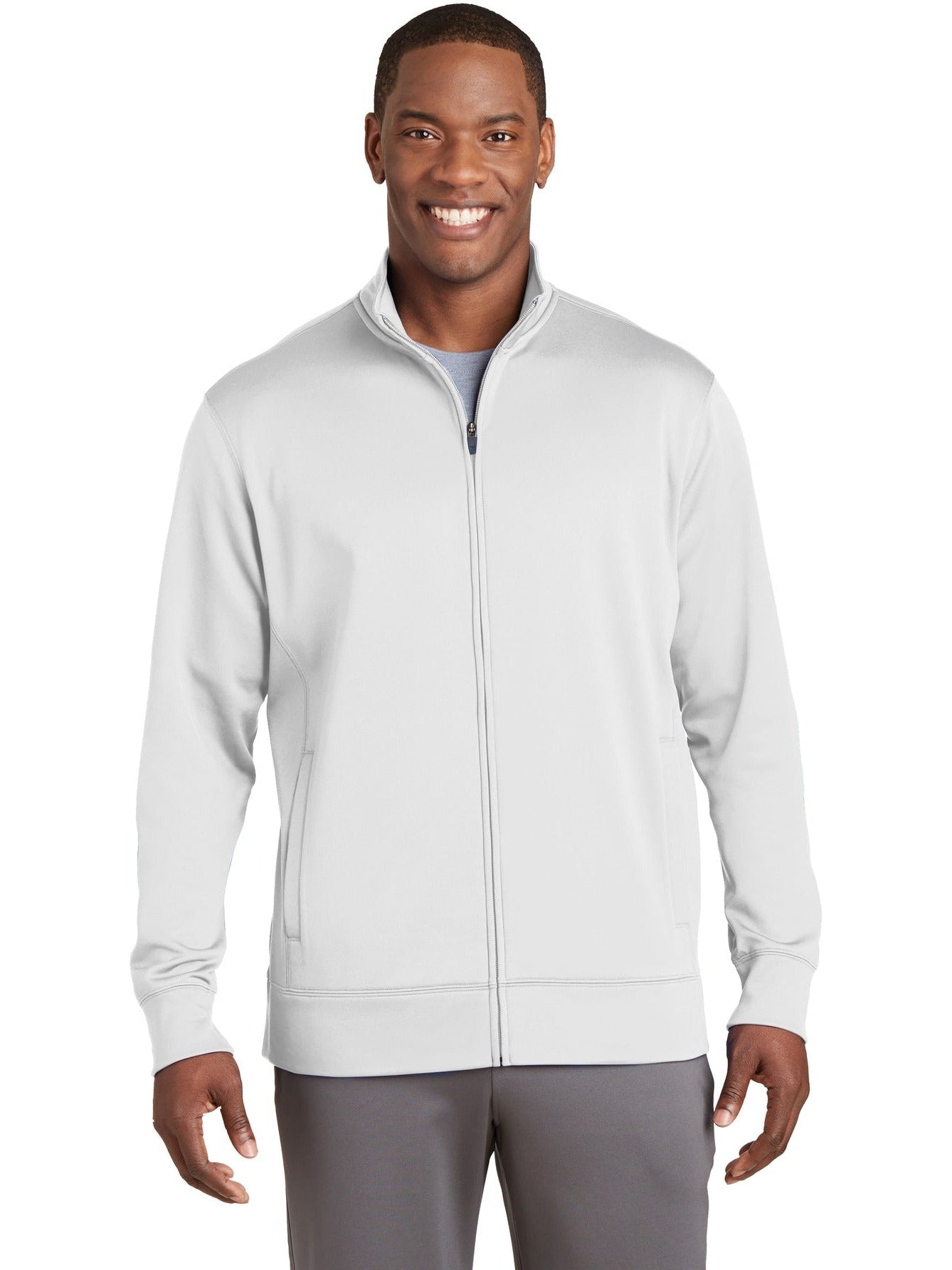 OUTLET-Sport-Tek Sport-Wick Fleece Full-Zip Jacket