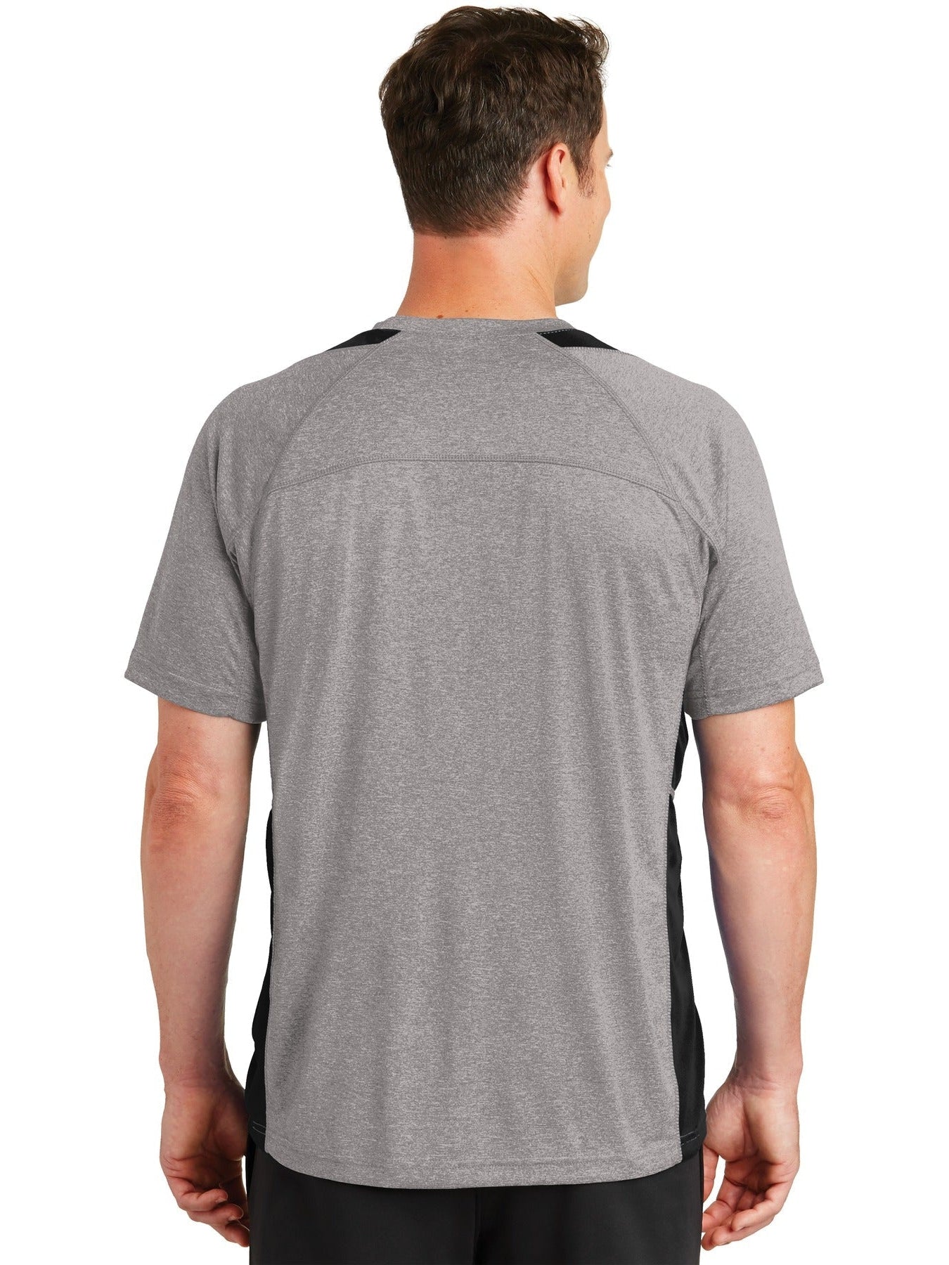 Sport-Tek Heather Colorblock Contender Tee