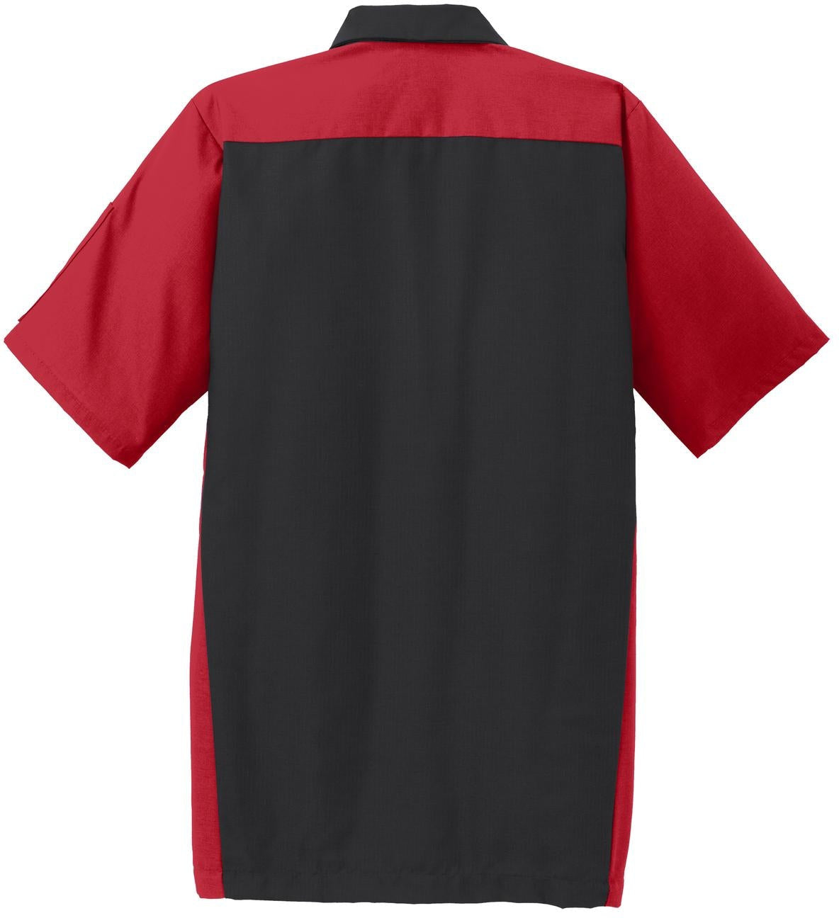 Red KapShort Sleeve Ripstop Crew Shirt