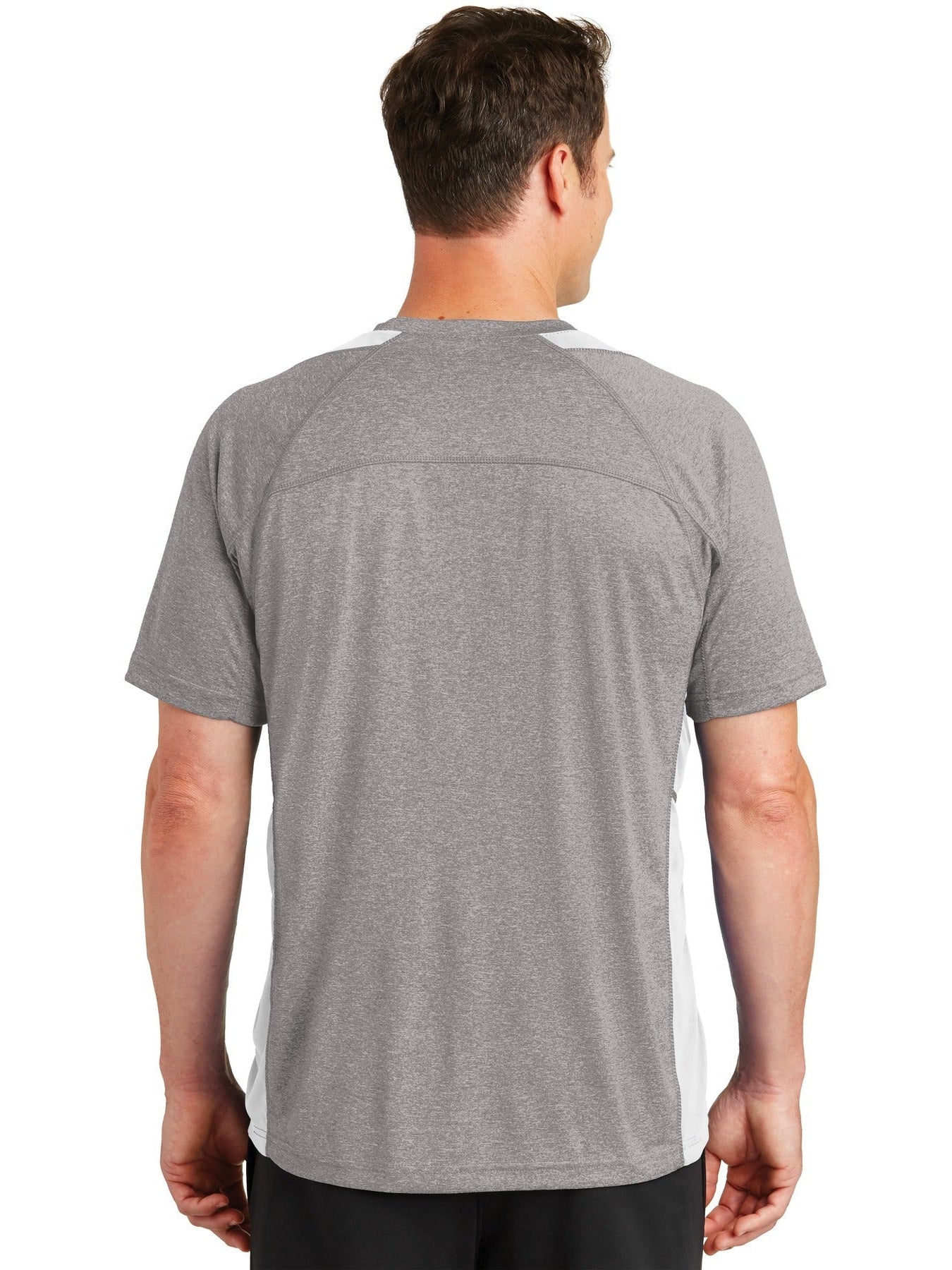 Sport-Tek Heather Colorblock Contender Tee