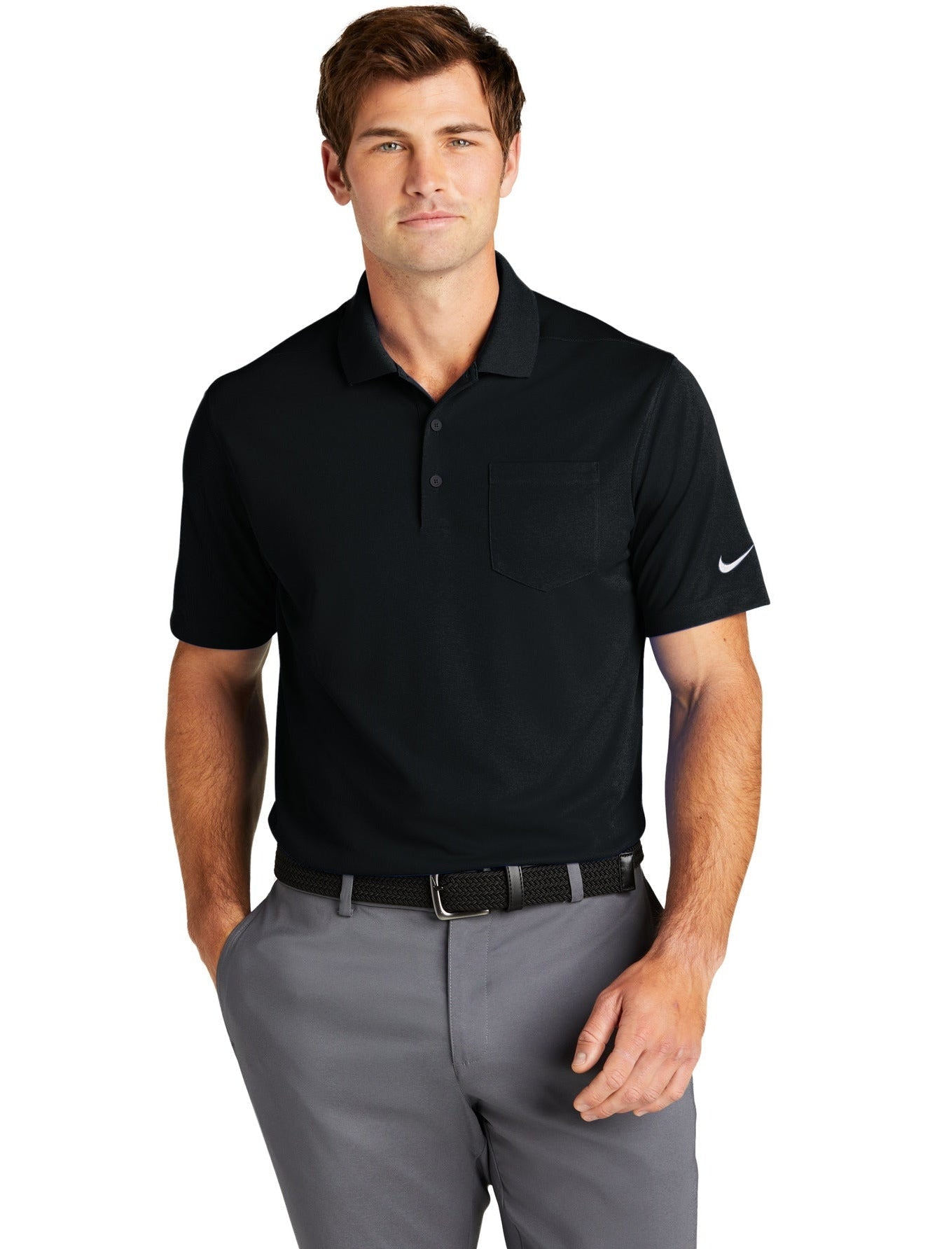 NIKE Dri-FIT Micro Pique 2.0 Pocket Polo