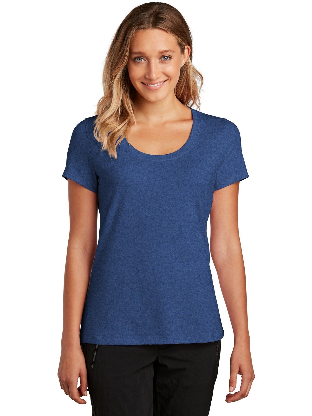 District Ladies Flex Scoop Neck Tee