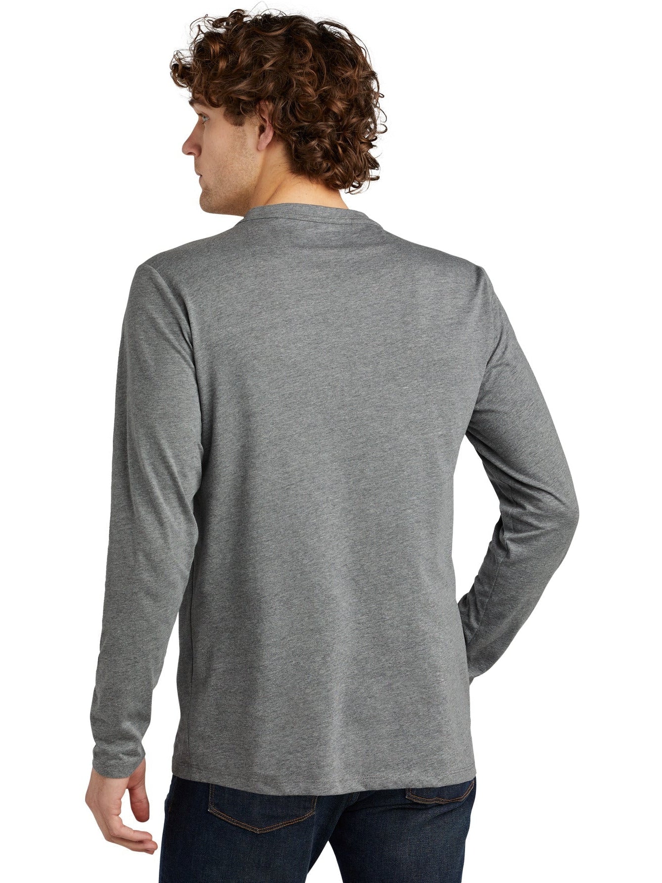 New EraHeritage Blend Long Sleeve Crew Tee