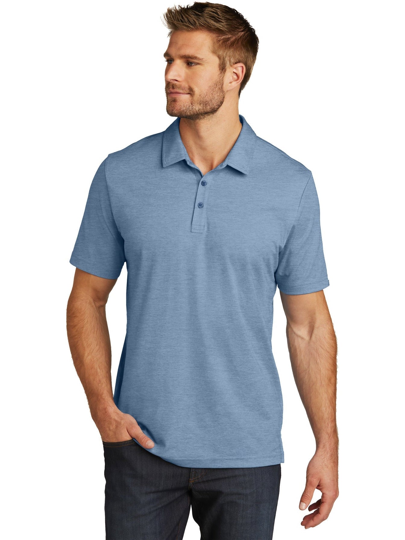 TravisMathew Oceanside Heather Polo