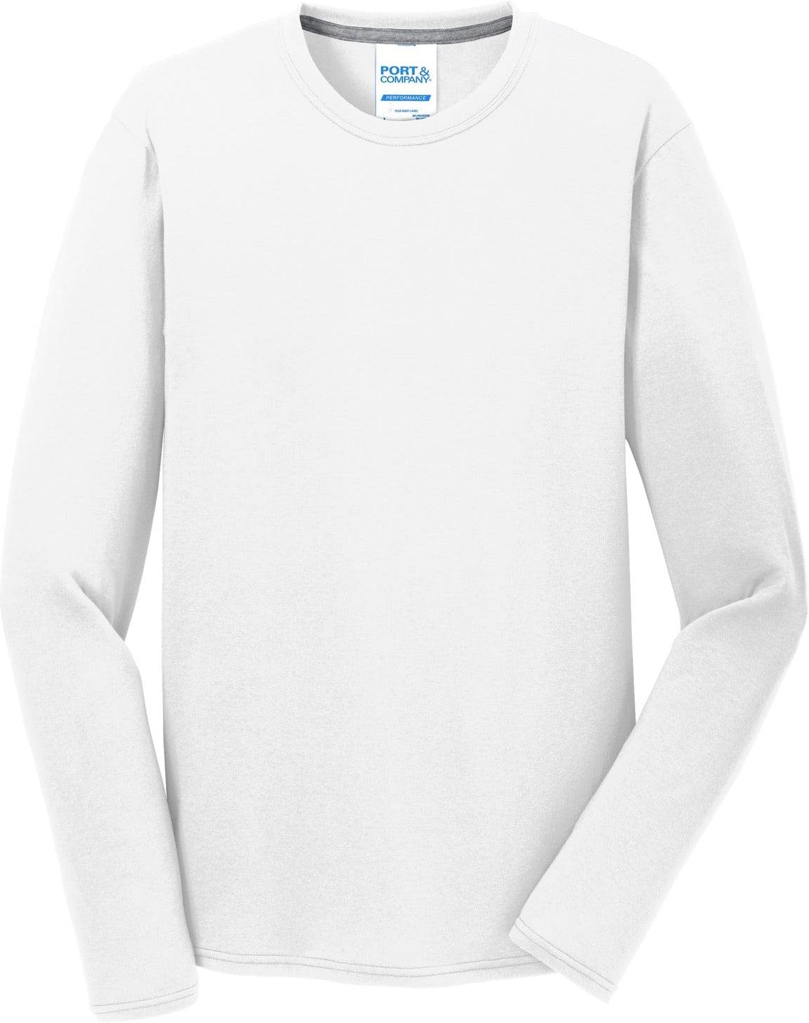 Port & Company Long Sleeve Performance Blend Tee