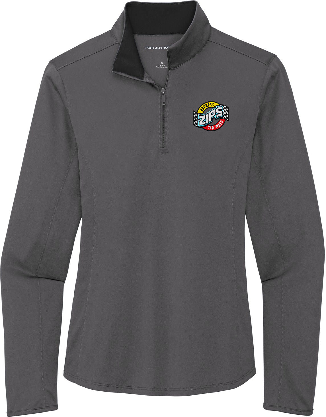 OUTLET-Port AuthorityLadies Silk TouchPerformance 1/4-Zip