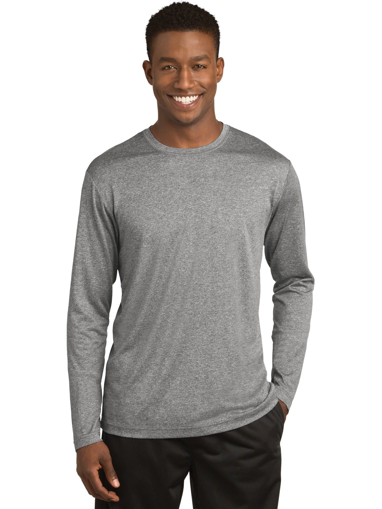 Sport-Tek Long Sleeve Heather Contender Tee