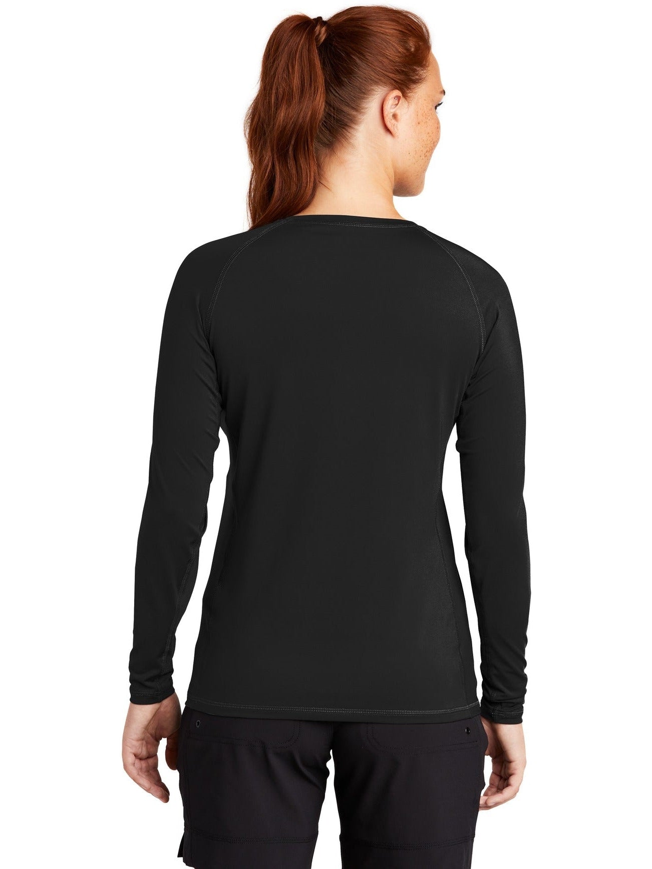 Sport-Tek Ladies Long Sleeve Rashguard Tee