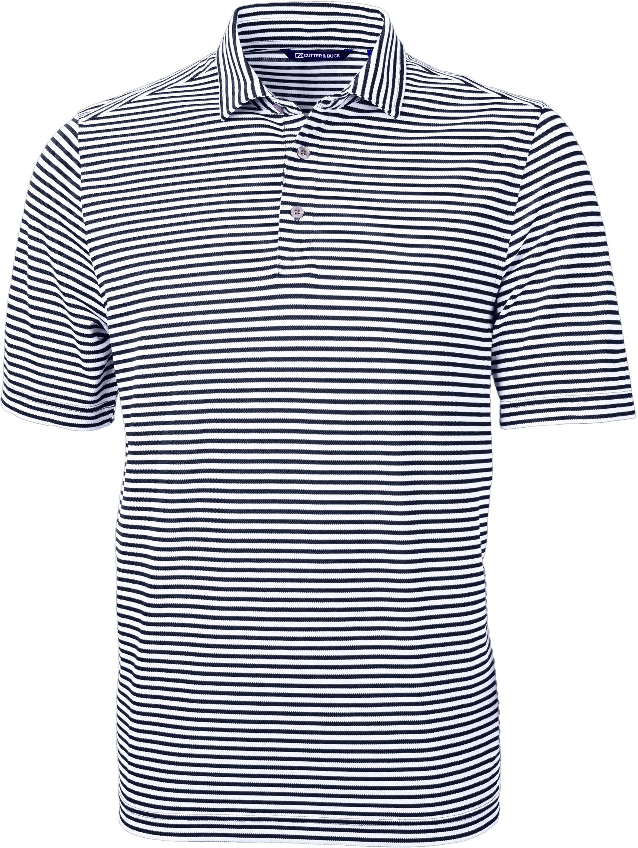 Cutter & Buck Virtue Eco Pique Stripe Recycled Polo