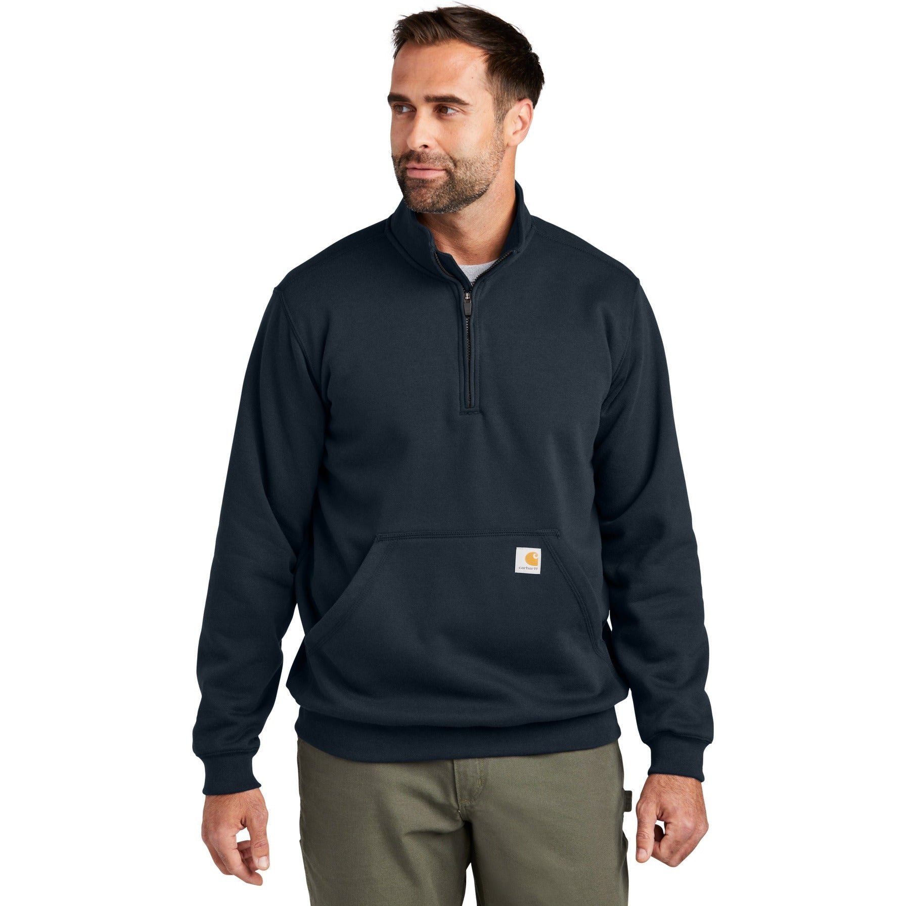 Carhartt Midweight 1/4-Zip Mock Neck Sweatshirt