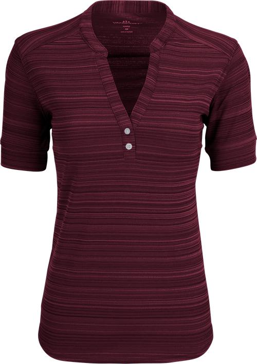 Vansport Ladies Strata Textured Henley