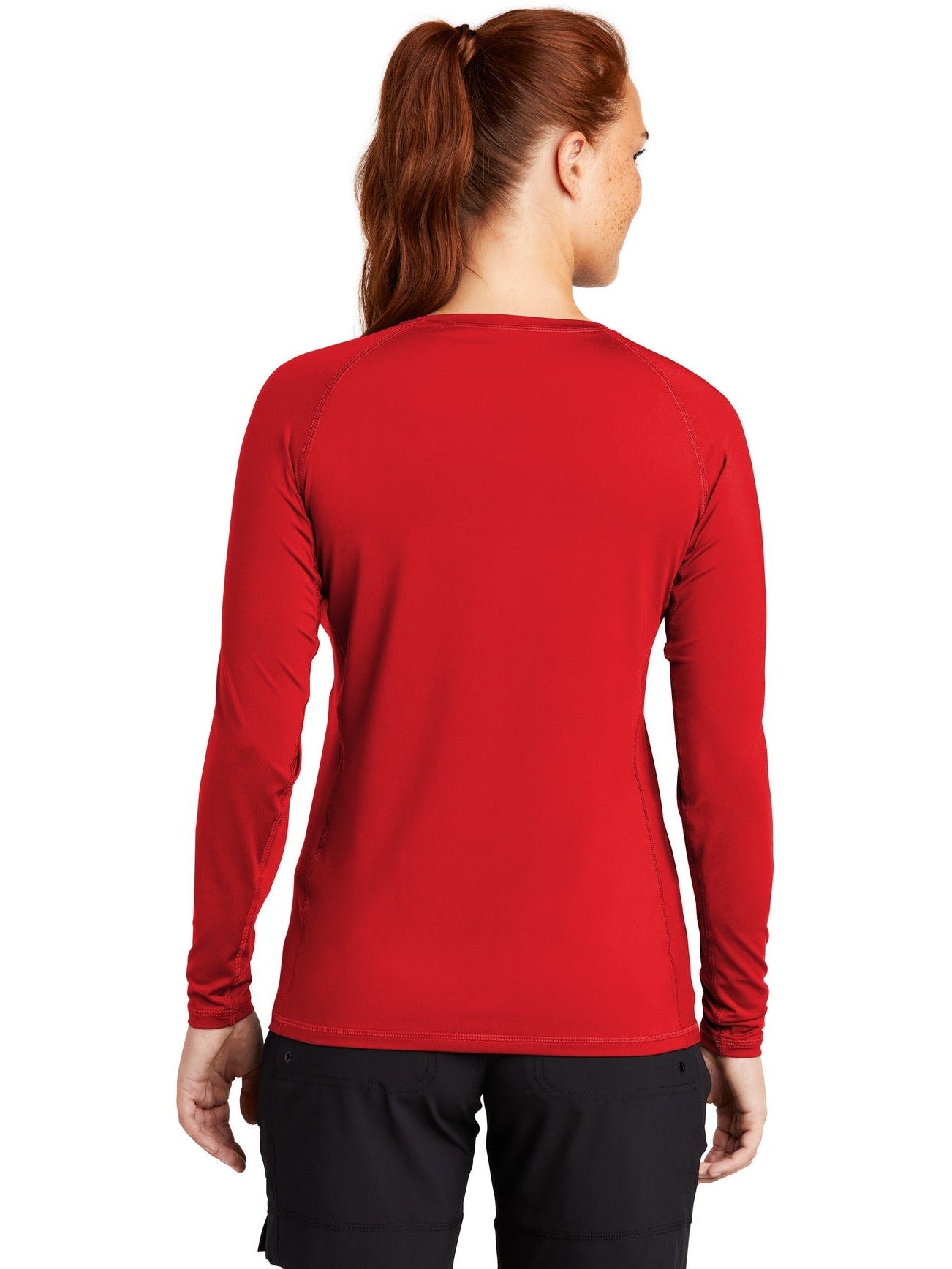 Sport-Tek Ladies Long Sleeve Rashguard Tee