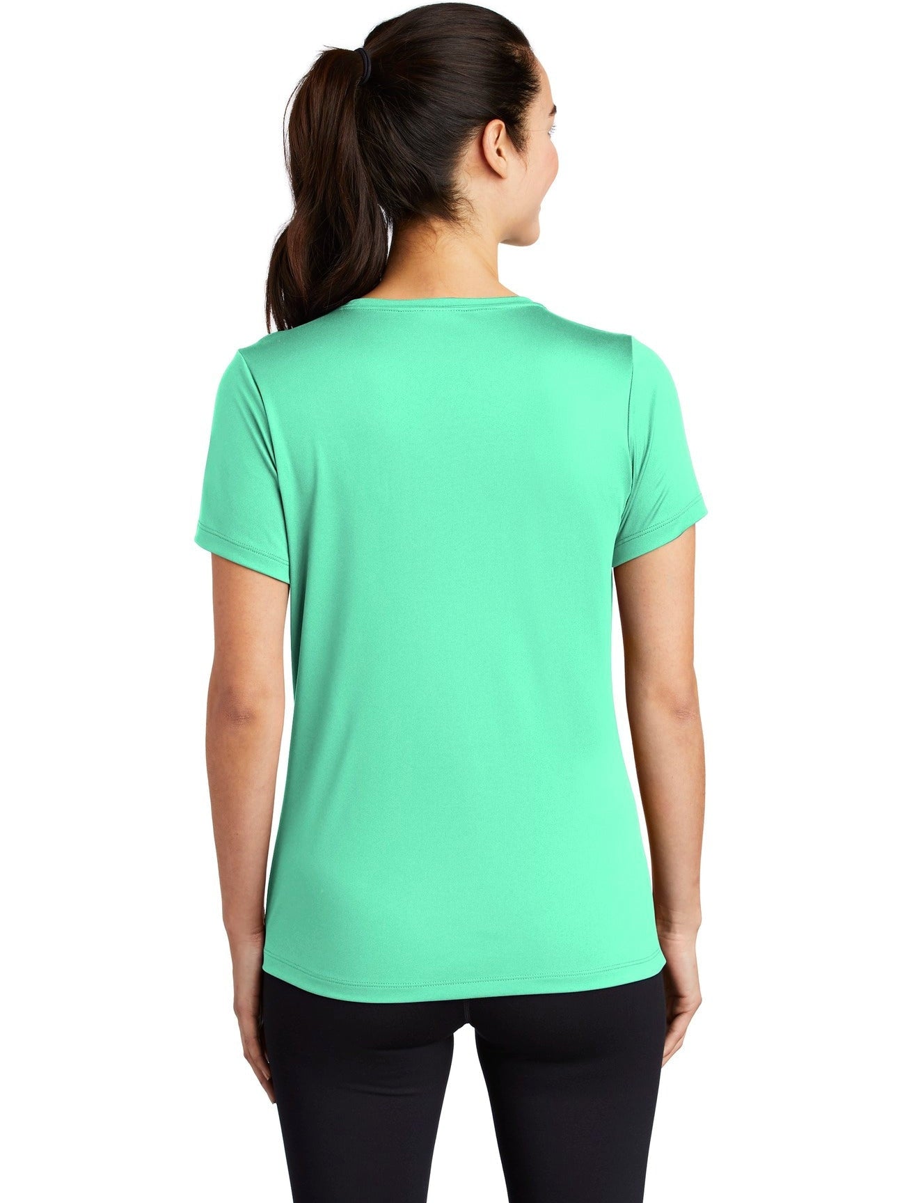 Sport-Tek Ladies Posi-Uv Pro Scoop Neck Tee