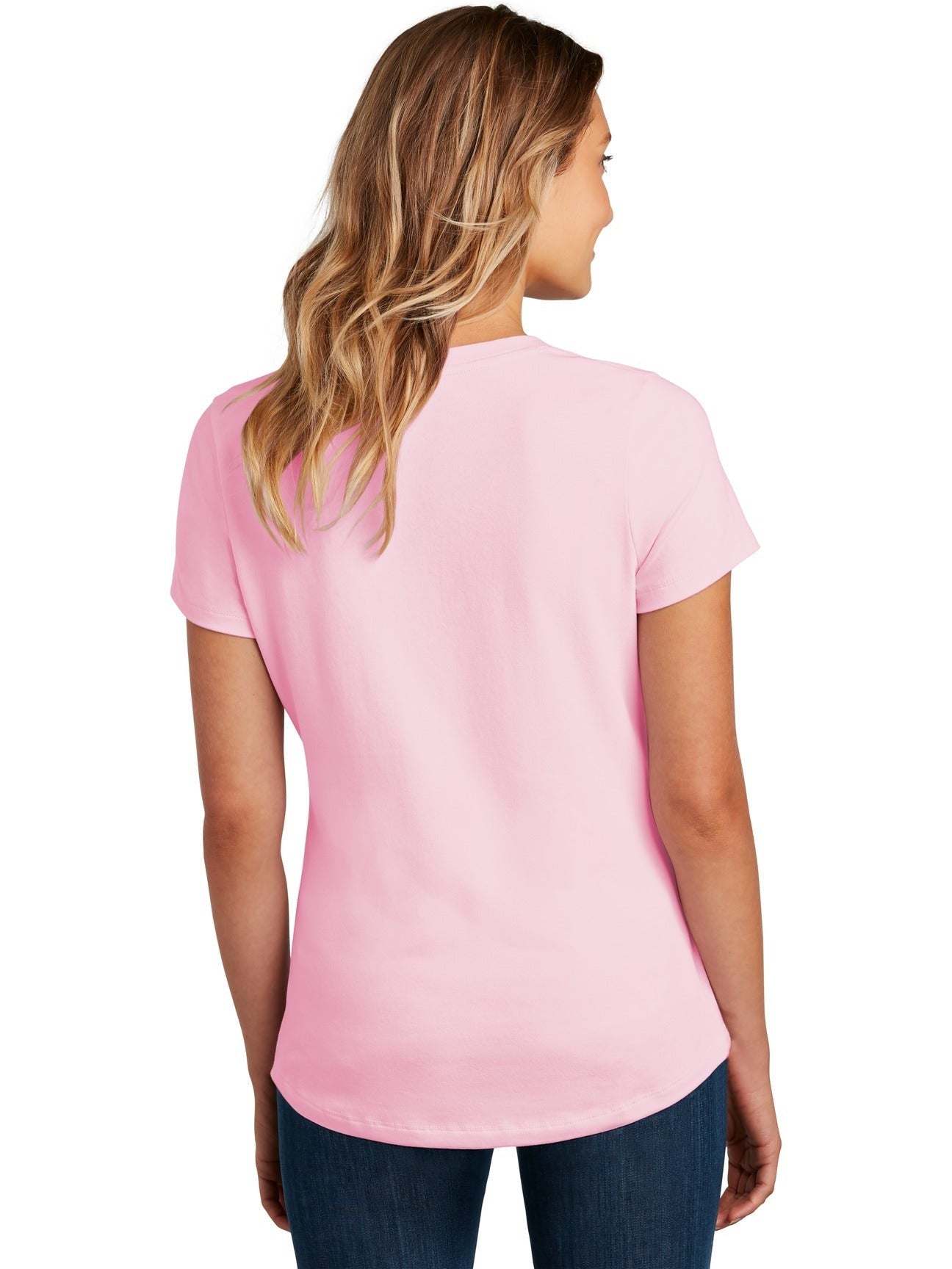 District Ladies Flex Scoop Neck Tee