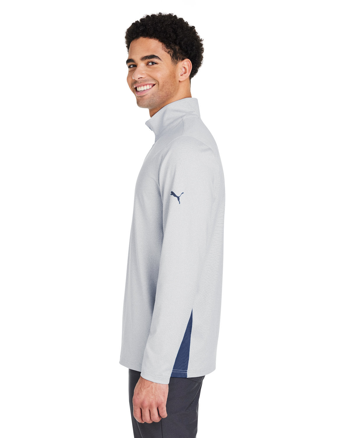 Puma Golf Mesa Stripe Quarter-Zip