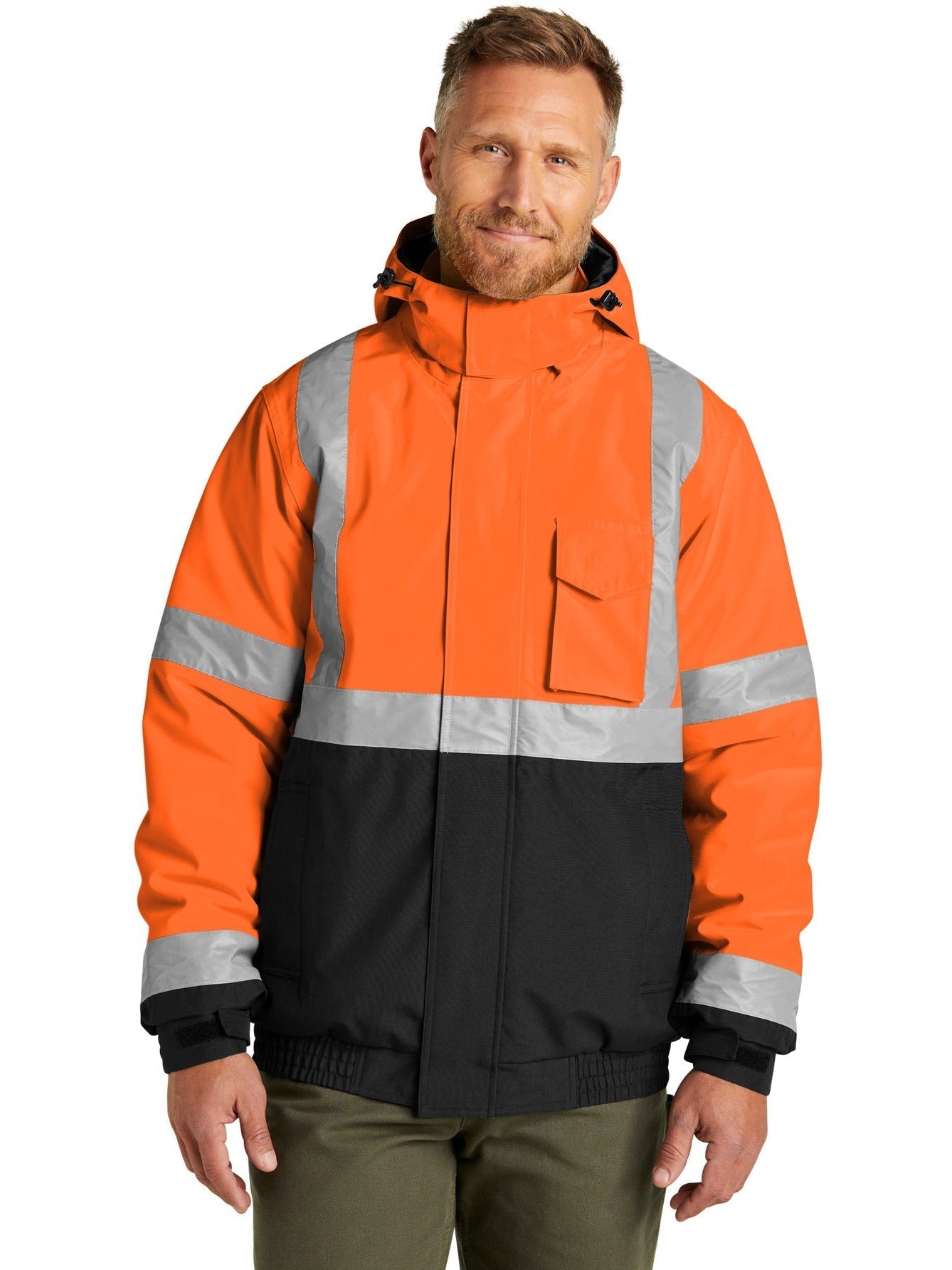 CornerStoneANSI 107 Class 3 Economy Waterproof Insulated Bomber Jacket