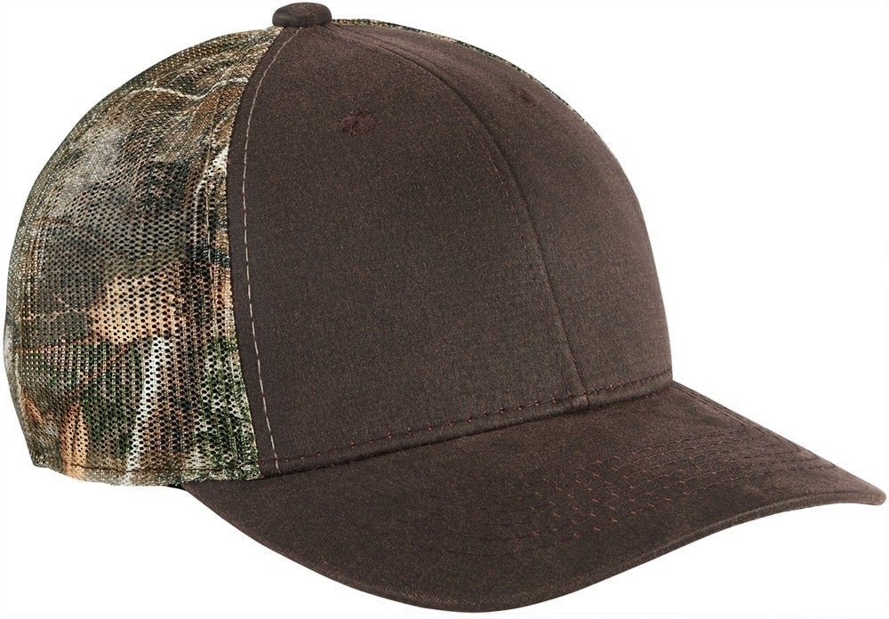 Port Authority Pigment Print Camouflage Mesh Back Cap