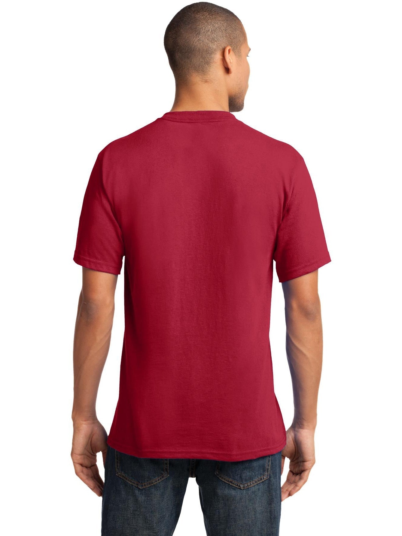 Port & Company Core Cotton V-Neck Tee