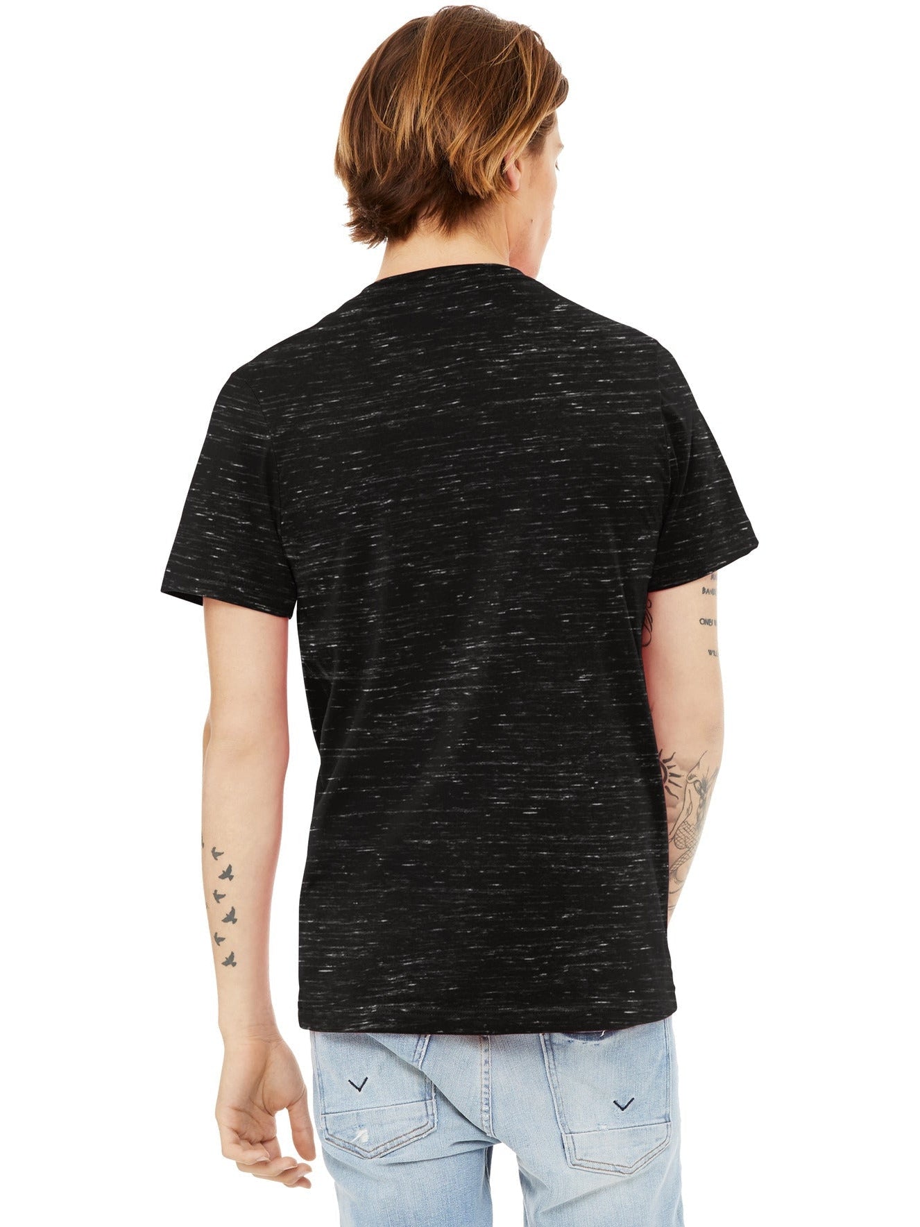 Bella+Canvas Unisex Textured Jersey V-Neck Tee