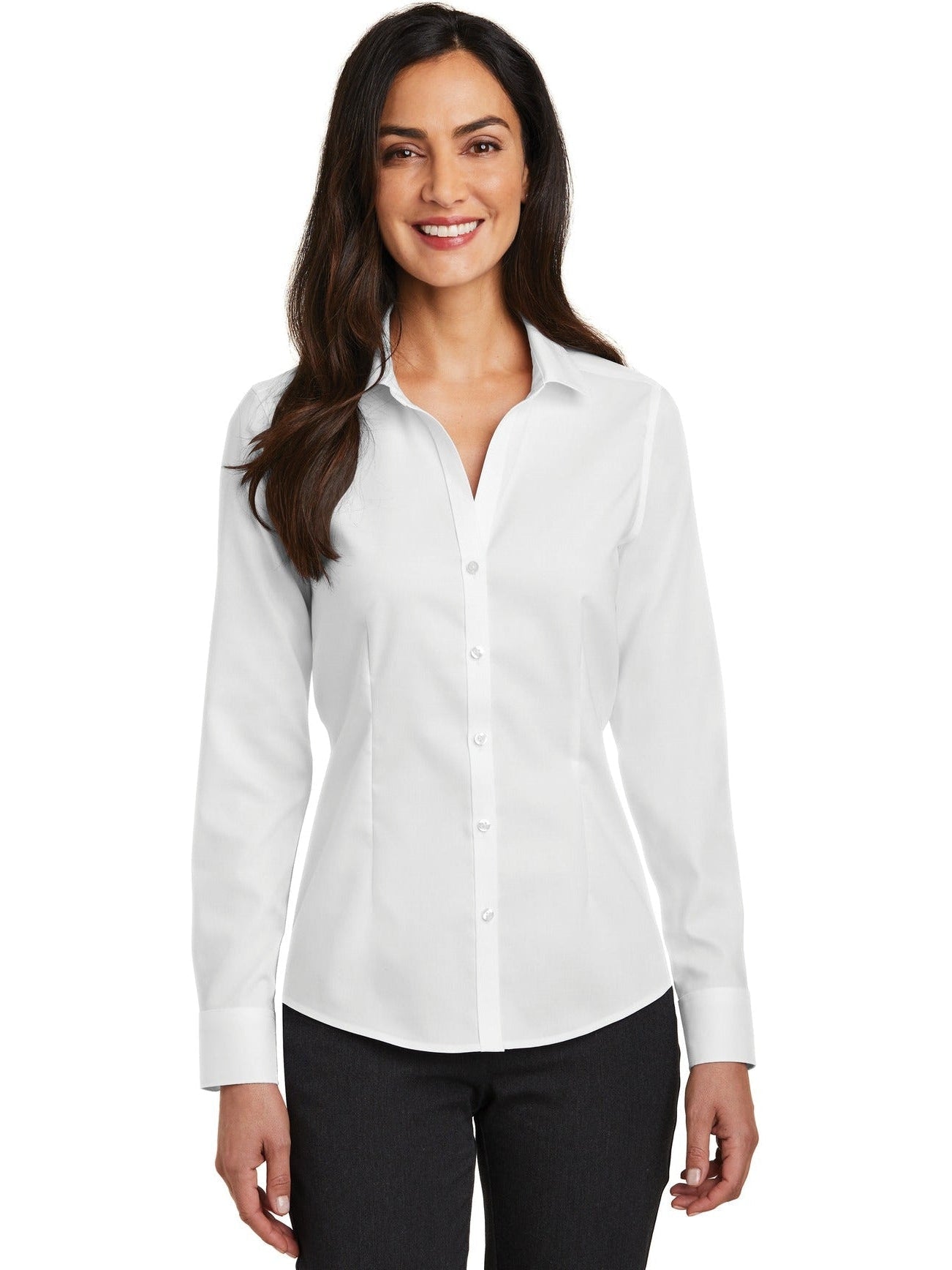 Red House Ladies Pinpoint Oxford Non-Iron Shirt