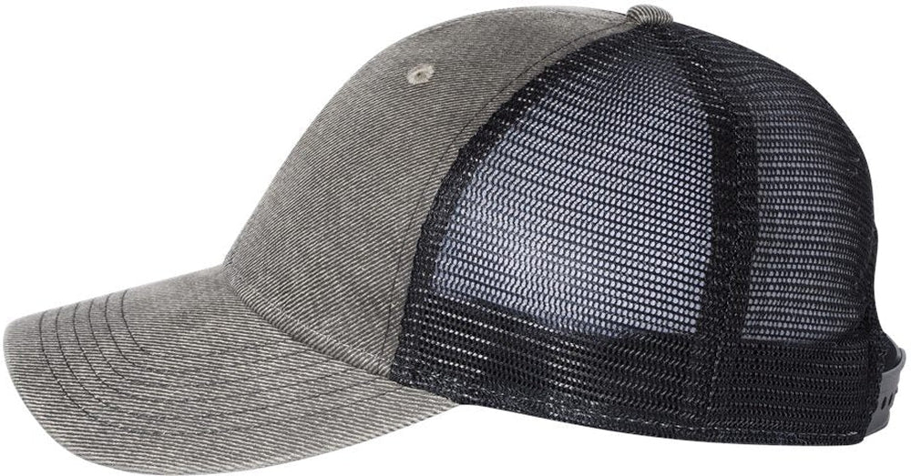 Sportsman Faux Waxy Trucker Cap