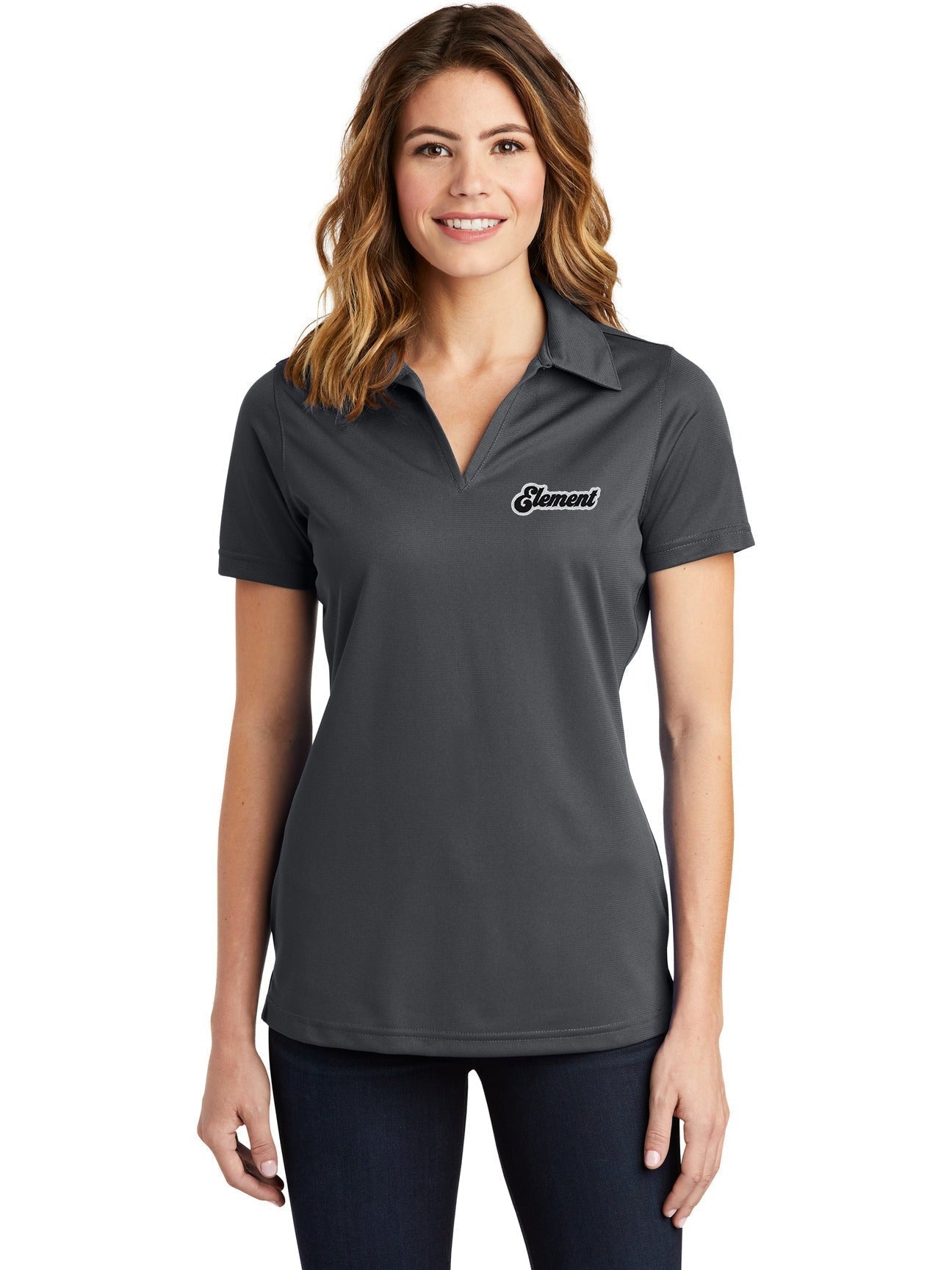 Sport-TekLadies PosiChargeActive Textured Polo