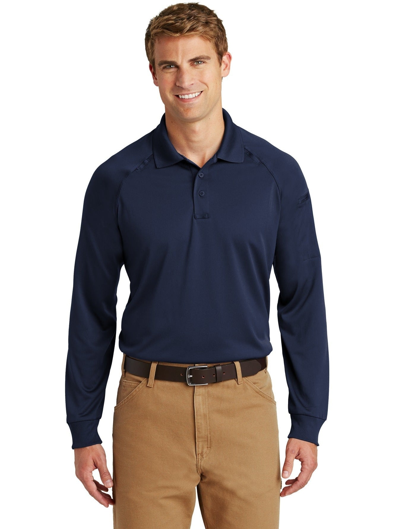 CornerStoneSelect Long Sleeve Snag-Proof Tactical Polo