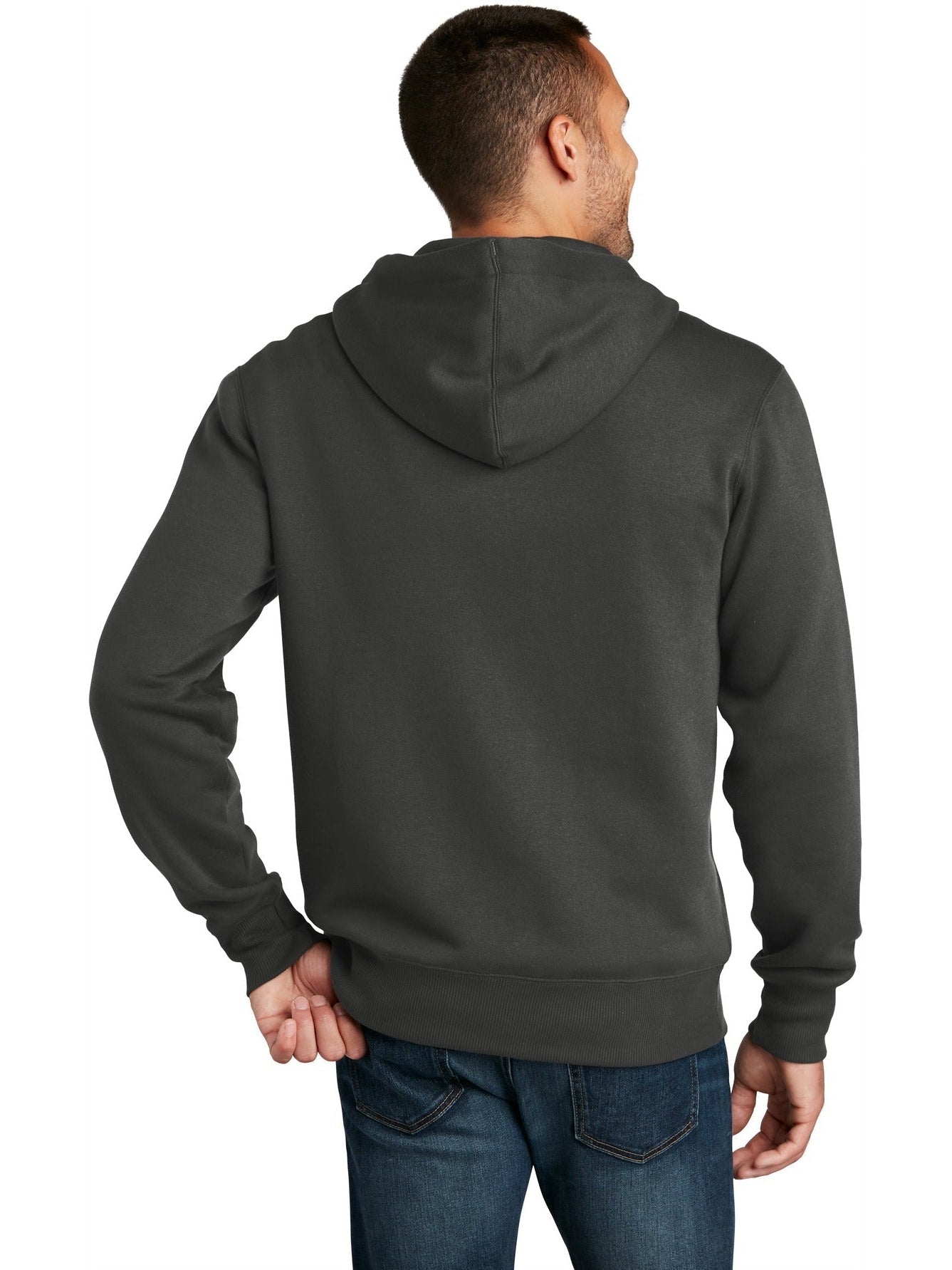 District Perfect Weight Fleece Full-Zip Hoodie