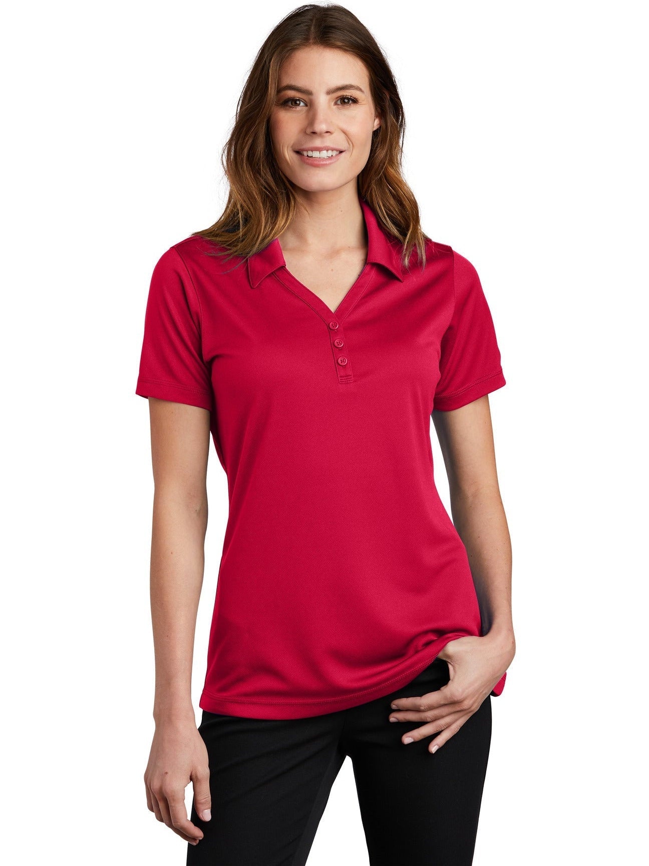 Sport-TekLadies PosiChargeMicro-Mesh Polo