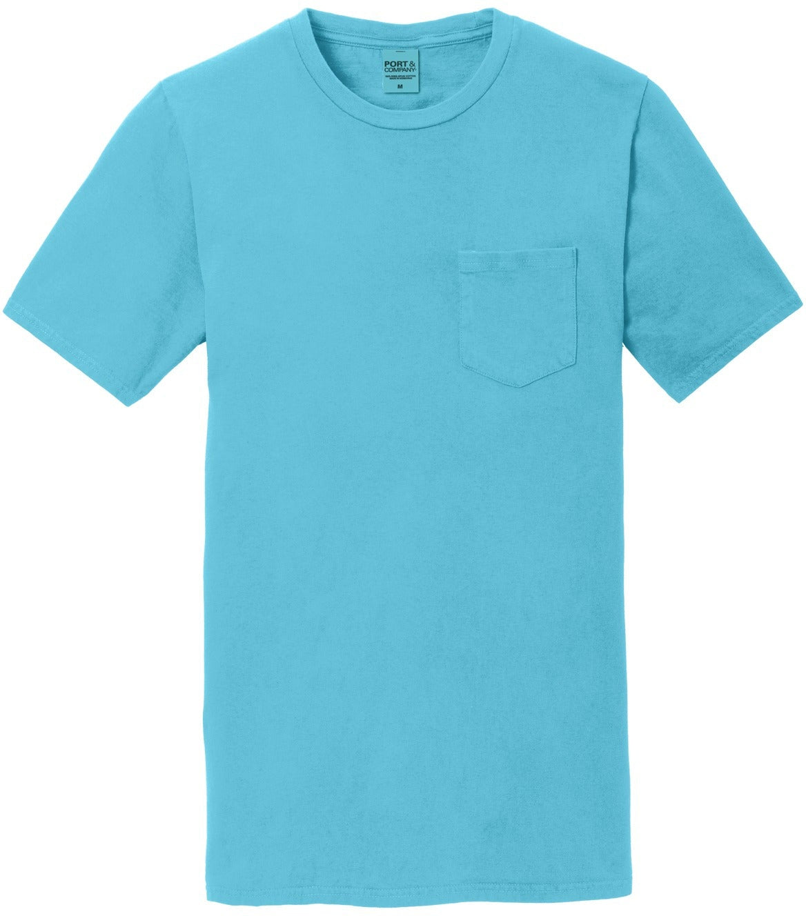 Port & Company Beach Wash Garment-Dyed Pocket Tee