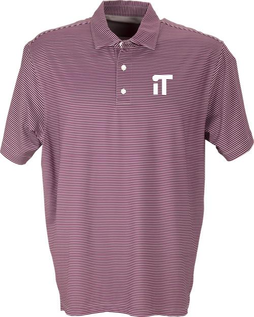 Vansport Pro Tonal Micro-Stripe Polo