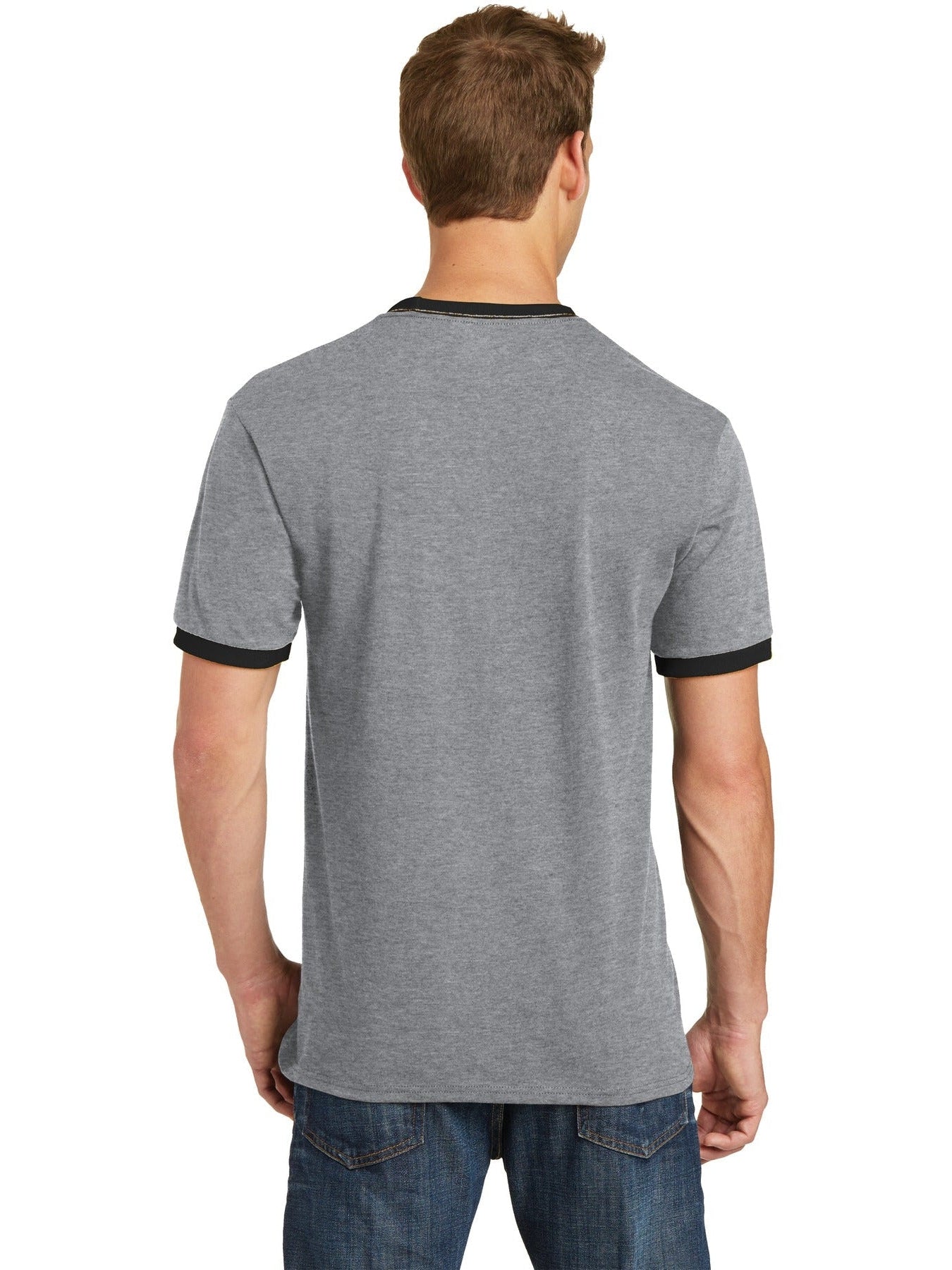 Port & Company Core Cotton Ringer Tee