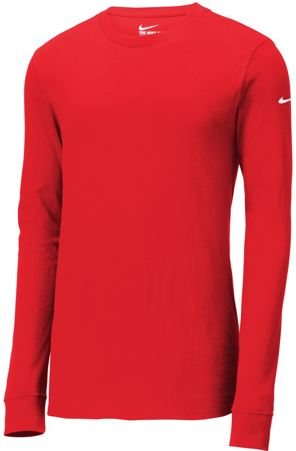 NIKE Dri-Fit Cotton/Poly Long Sleeve Tee