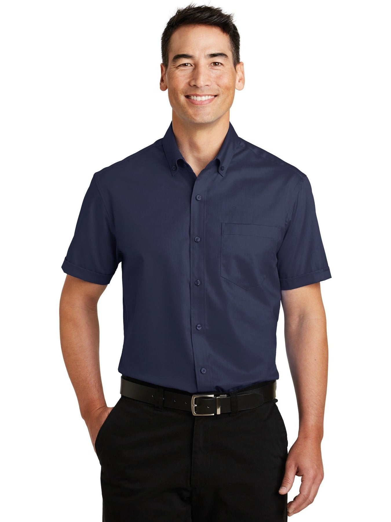 Port Authority Short Sleeve Superpro Twill Shirt