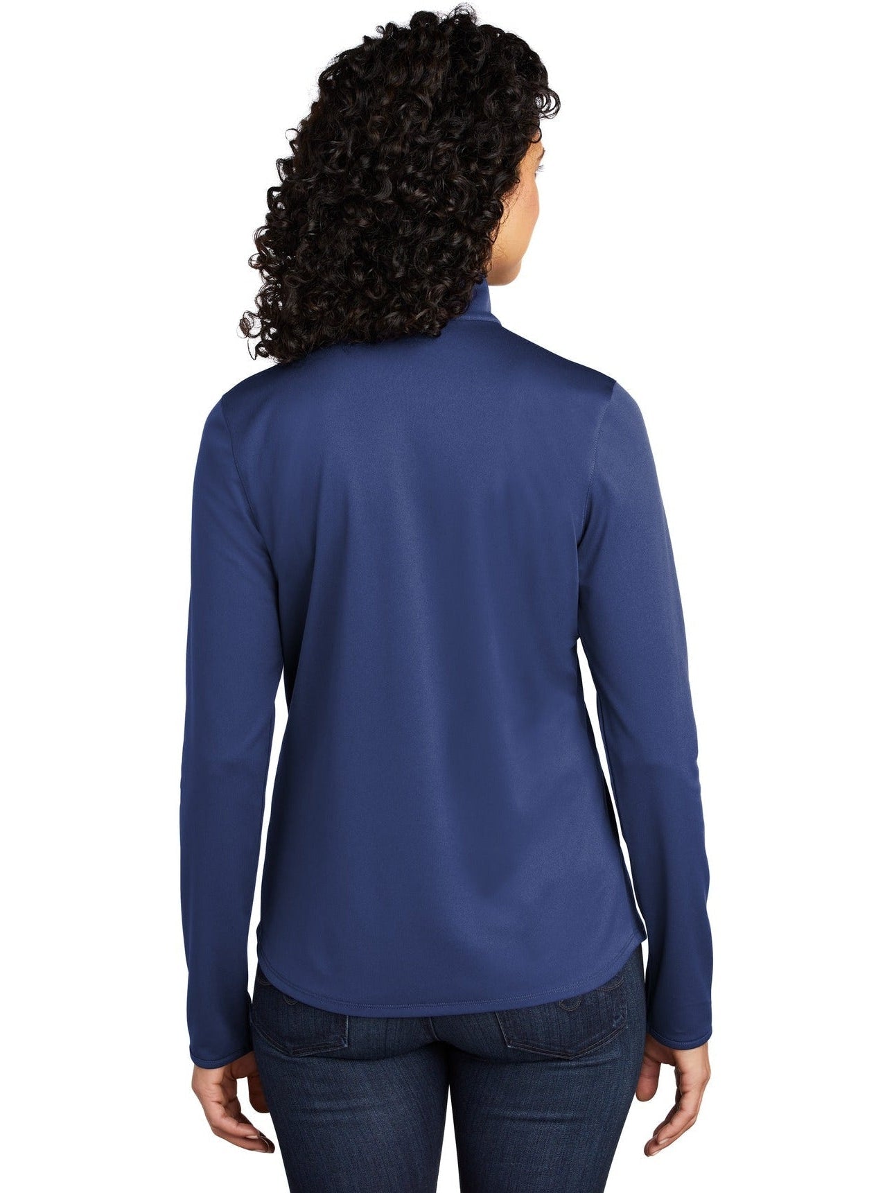 OUTLET-Port AuthorityLadies Silk TouchPerformance 1/4-Zip