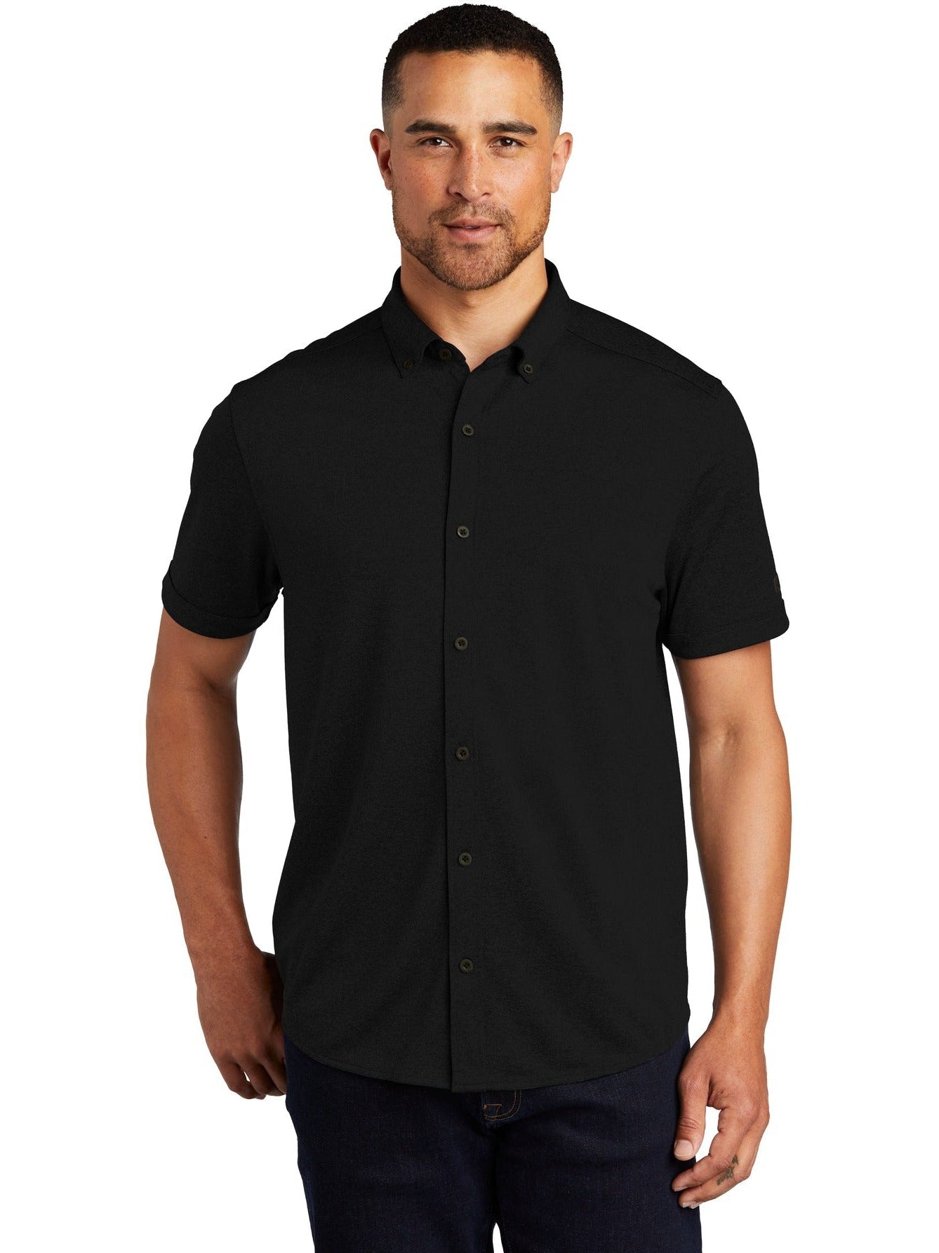 OGIO Gravitate Full-Button Polo