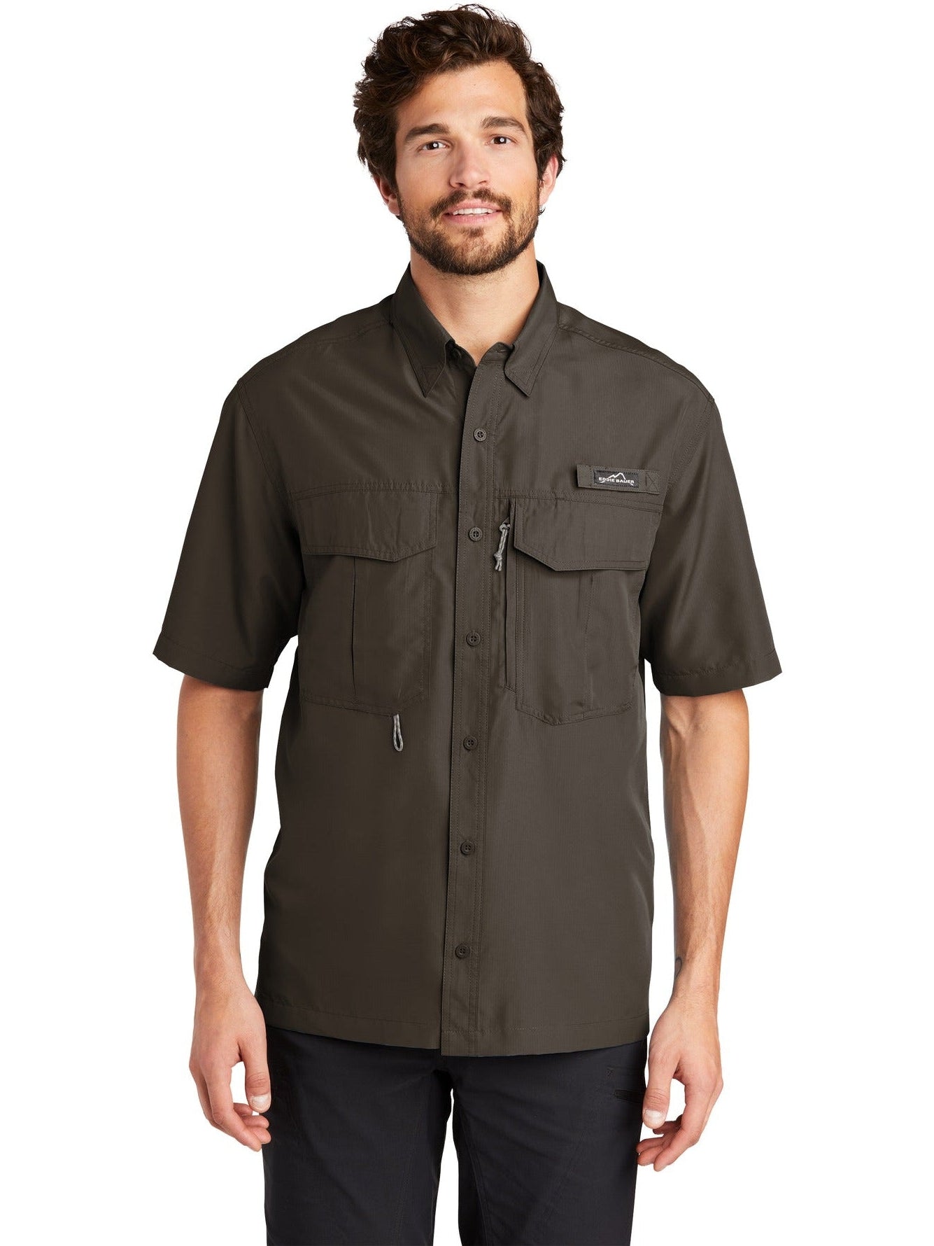 Eddie Bauer Short Sleeve Performance Fishing Shirt