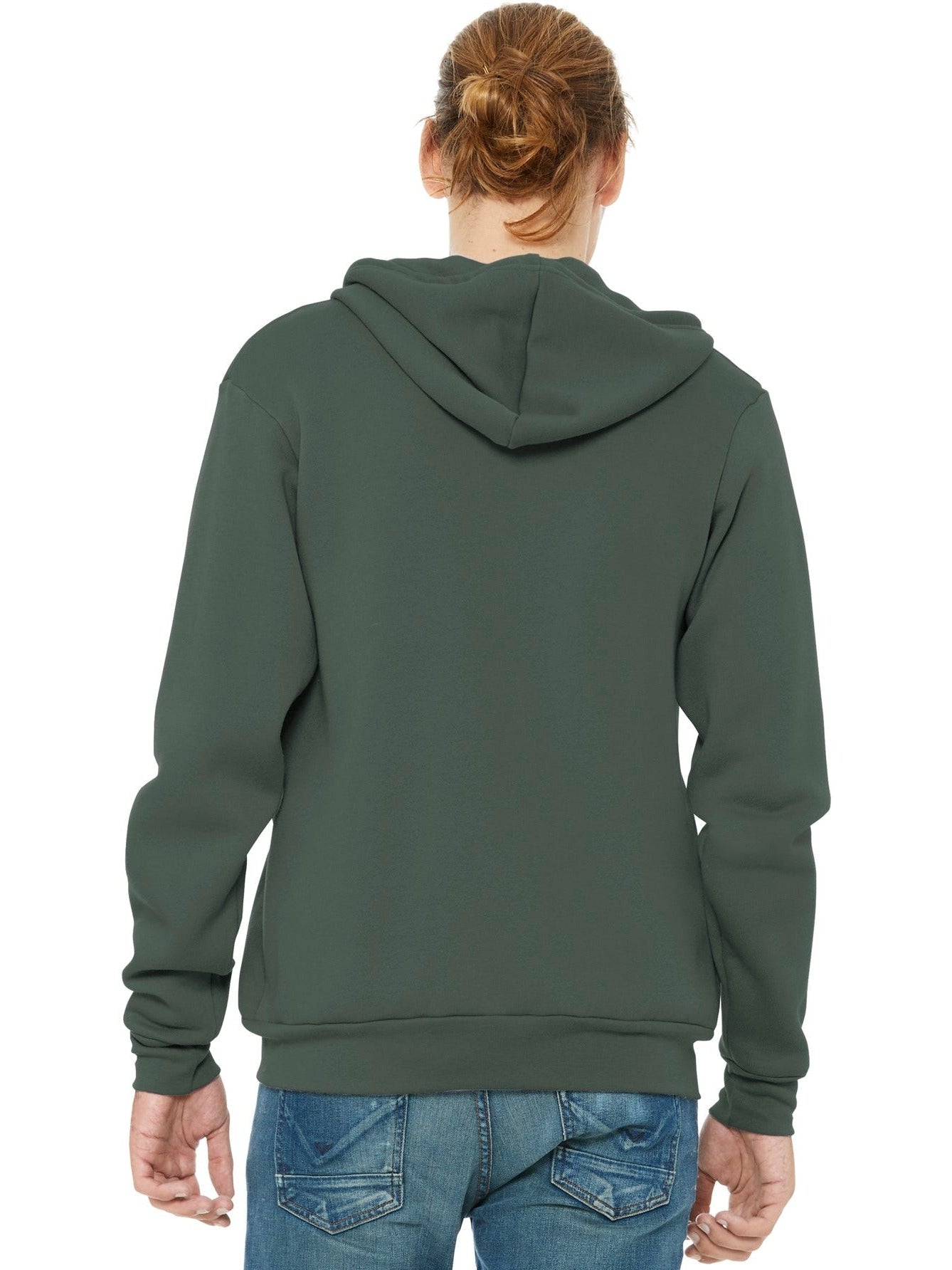 Bella+CanvasSponge Fleece Full-Zip Hoodie