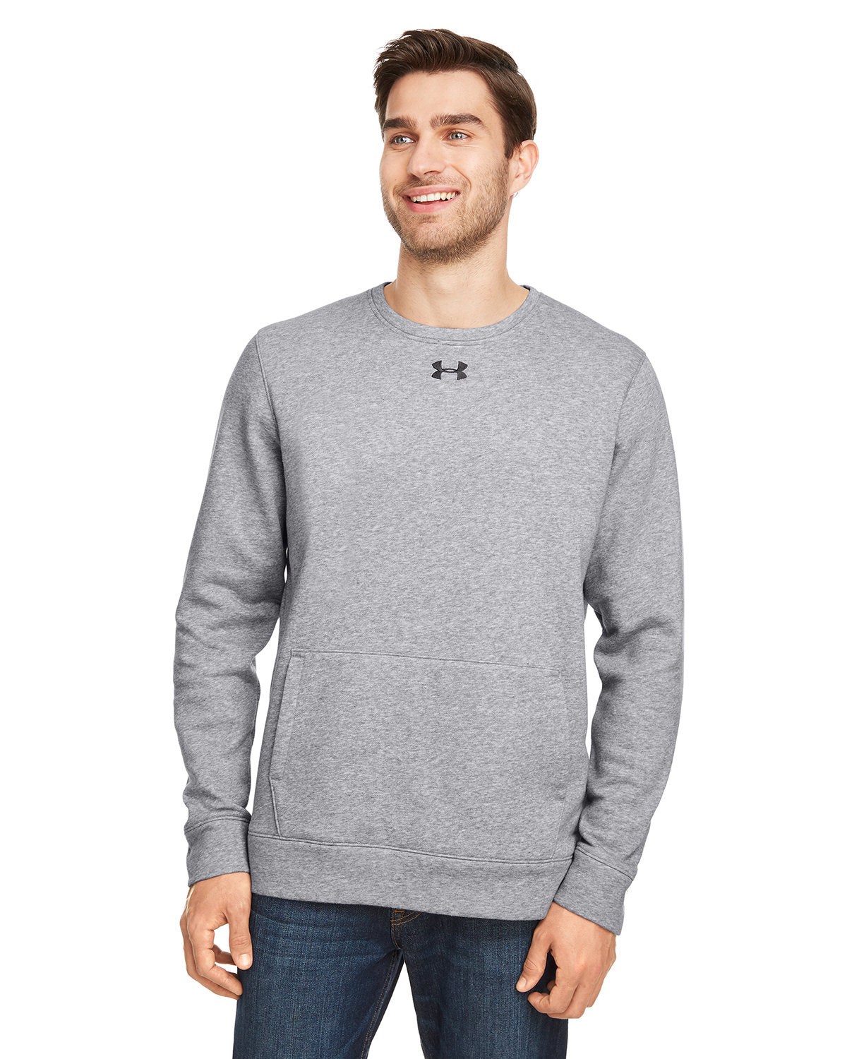 Under Armour Hustle Fleece Crewneck Sweatshirt