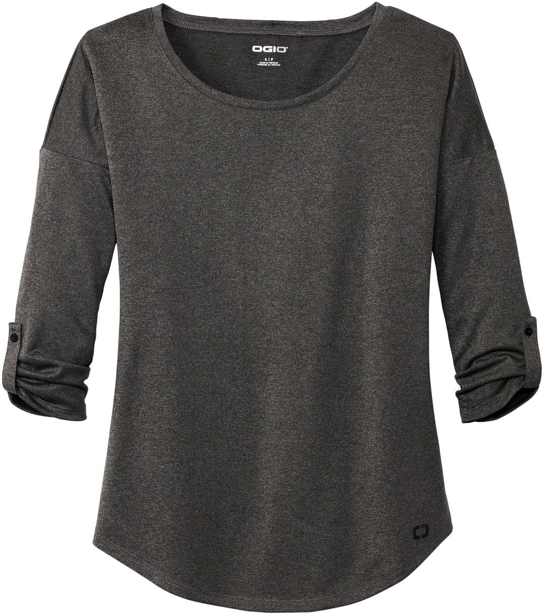 OGIO Ladies Gravitate Scoop 3/4-Sleeve