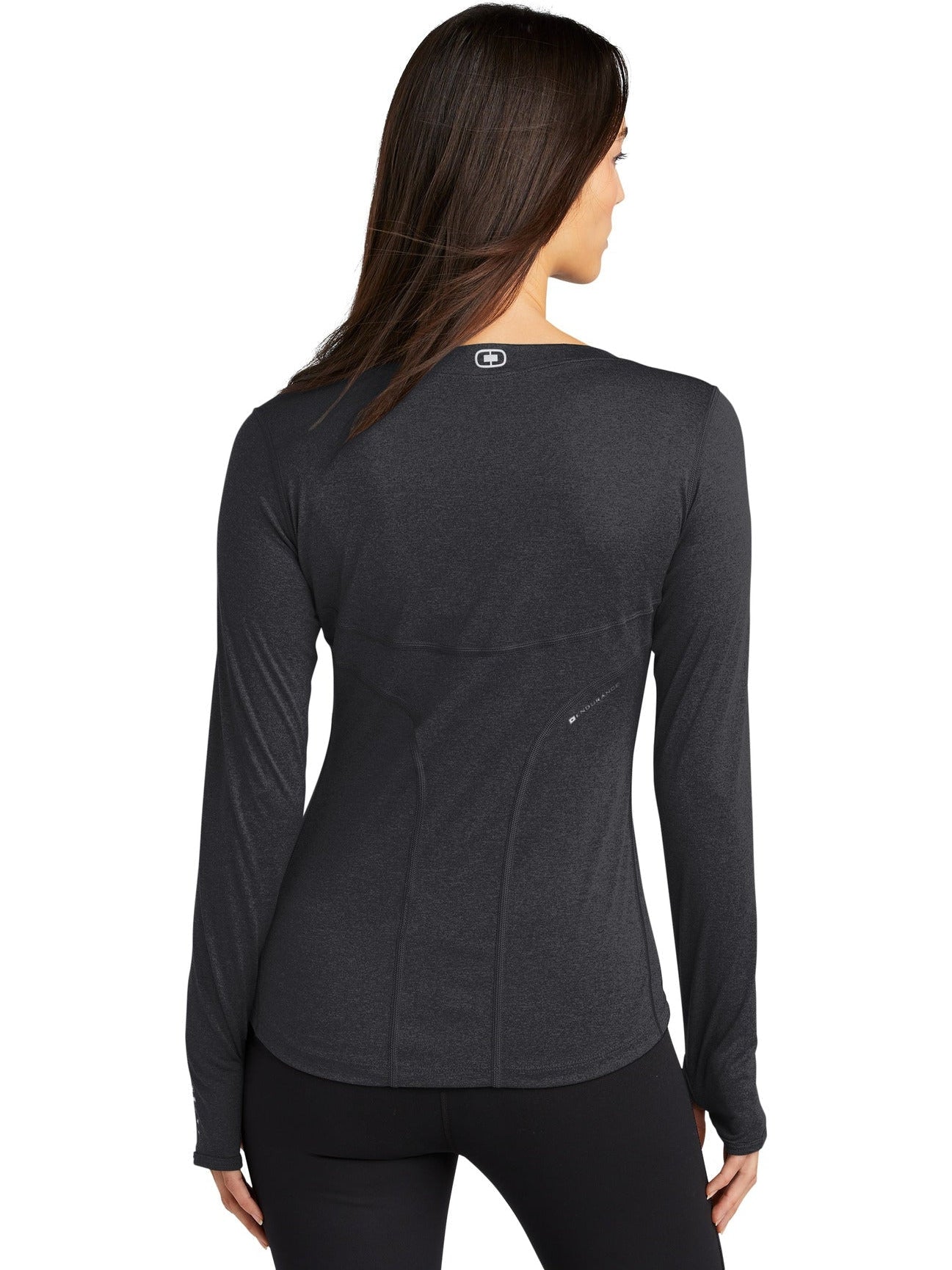 OGIO Endurance Ladies Long Sleeve Pulse Crew