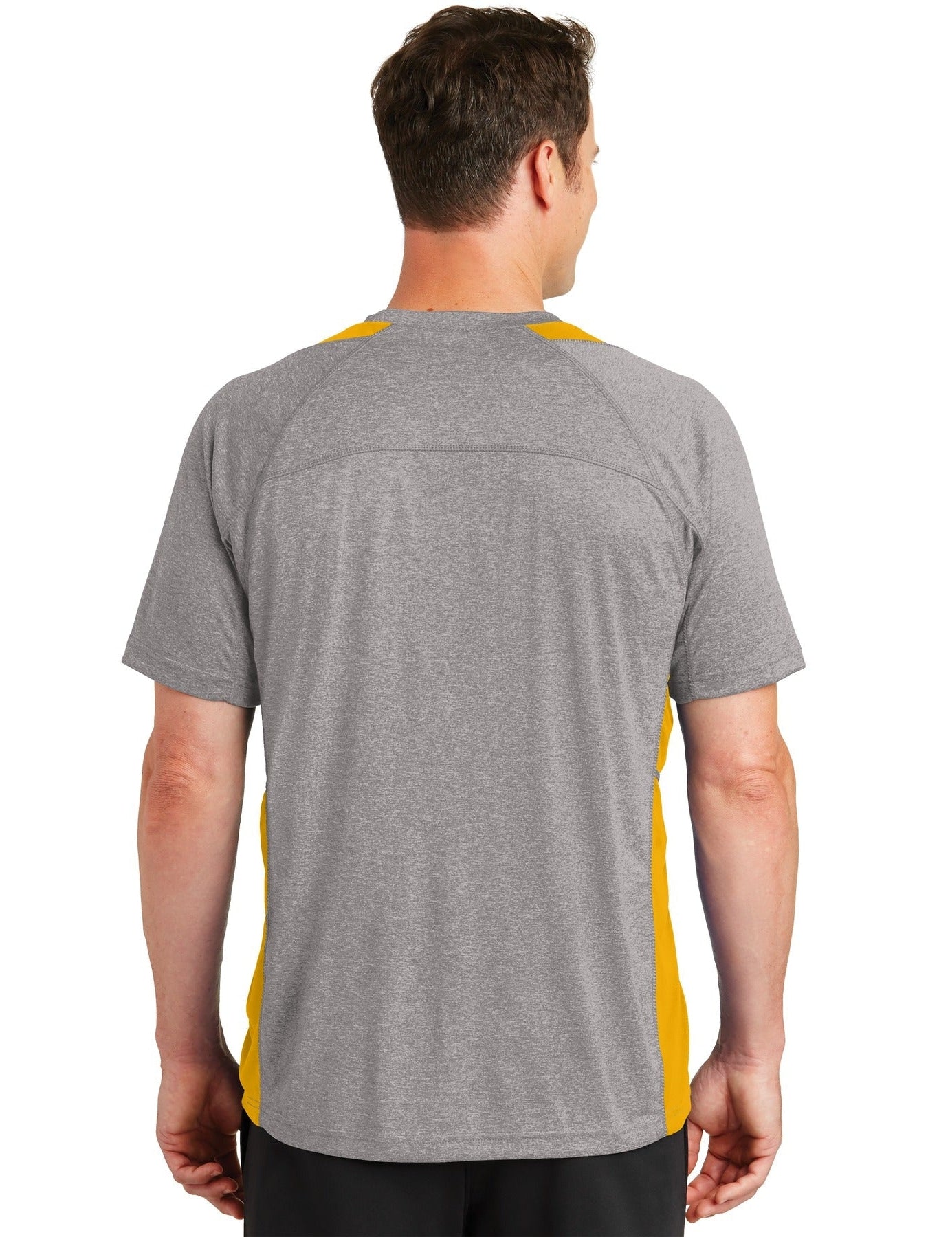 Sport-Tek Heather Colorblock Contender Tee